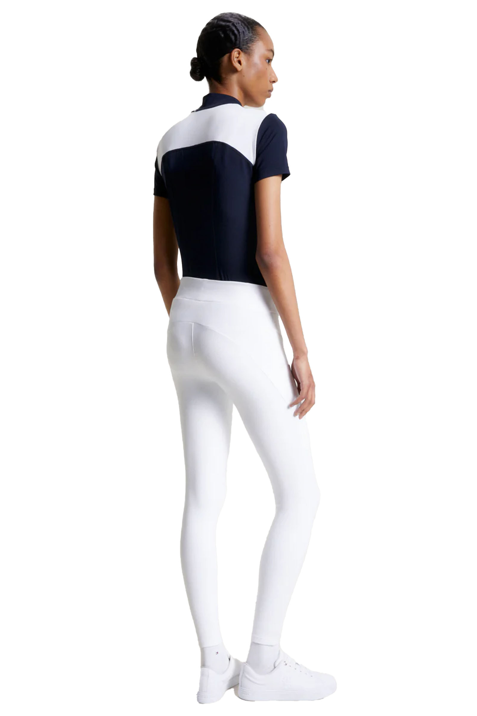 Th Optic White Tommy Hilfiger Equestrian Elmira All-Year Full Grip Leggings