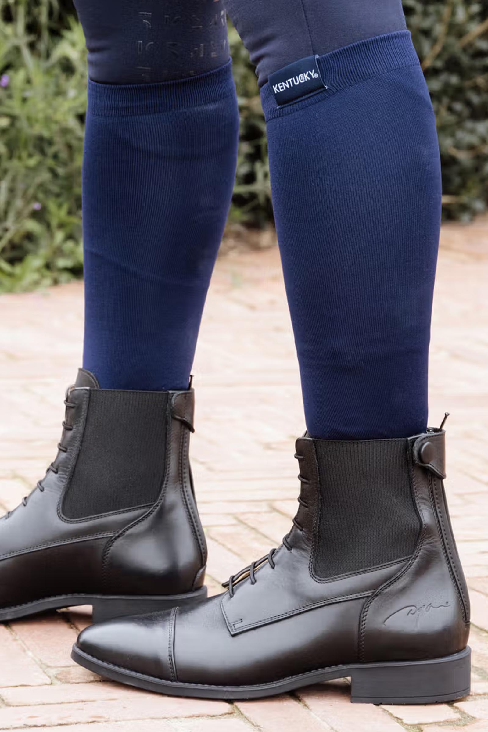 Dy'on Short Boots With Front Laces & Back Zipper