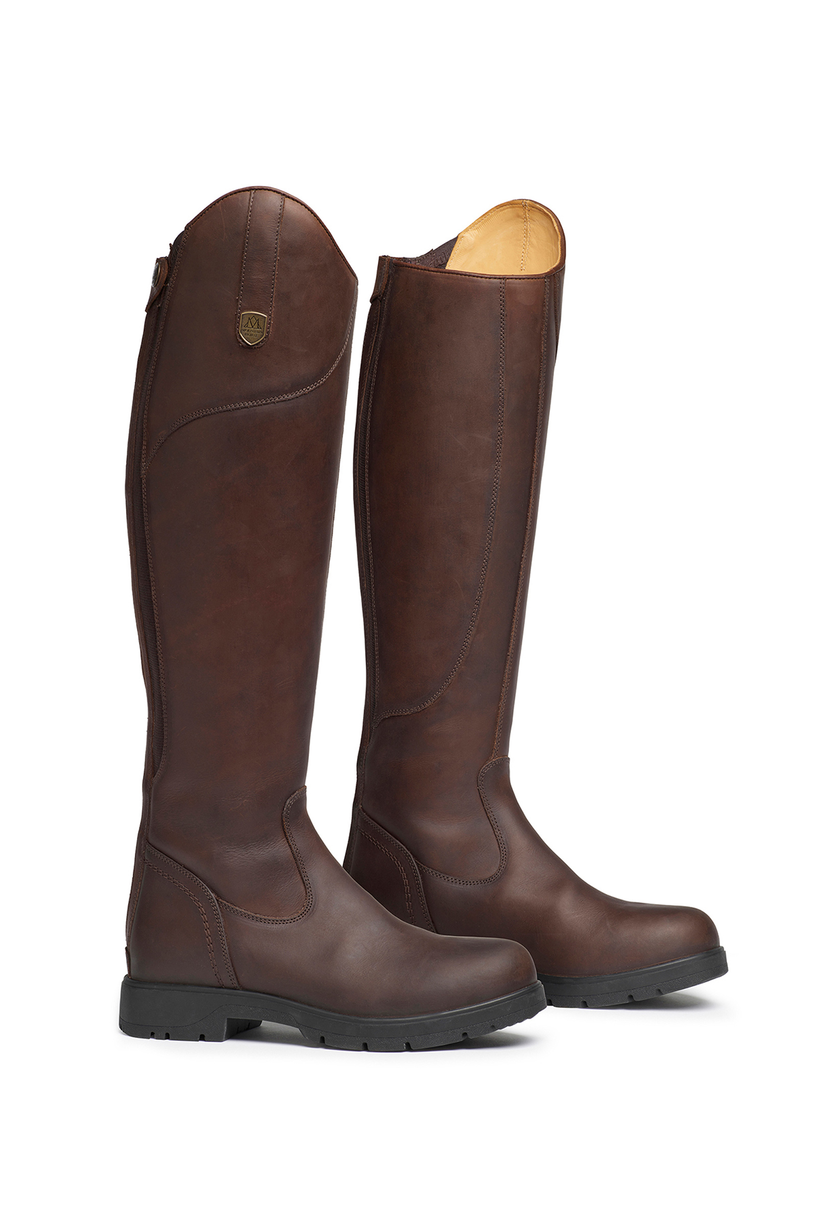 Dark Brown Mountain Horse Wild River Tall Riding Boots