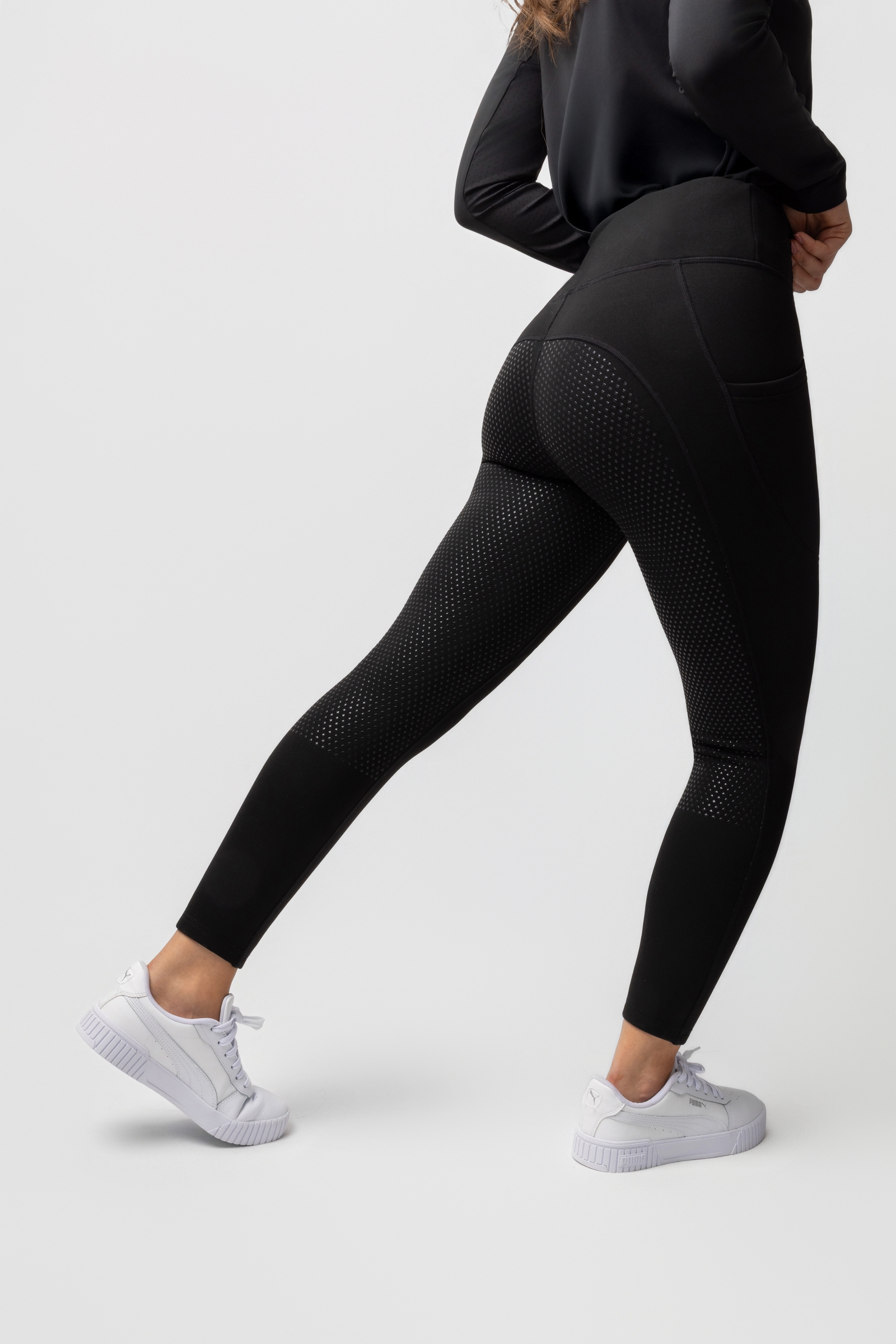 Horze Greta Women&acute;s Thermo Fullgrip Riding Tights