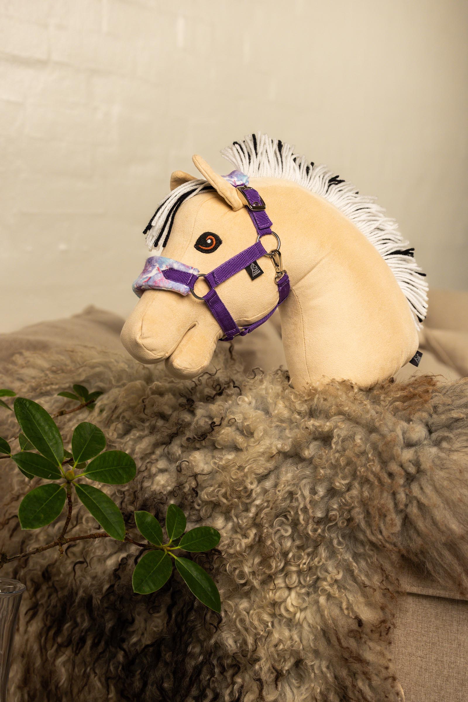 My Hobby Horse Nylon Halter with Unicorn Padding