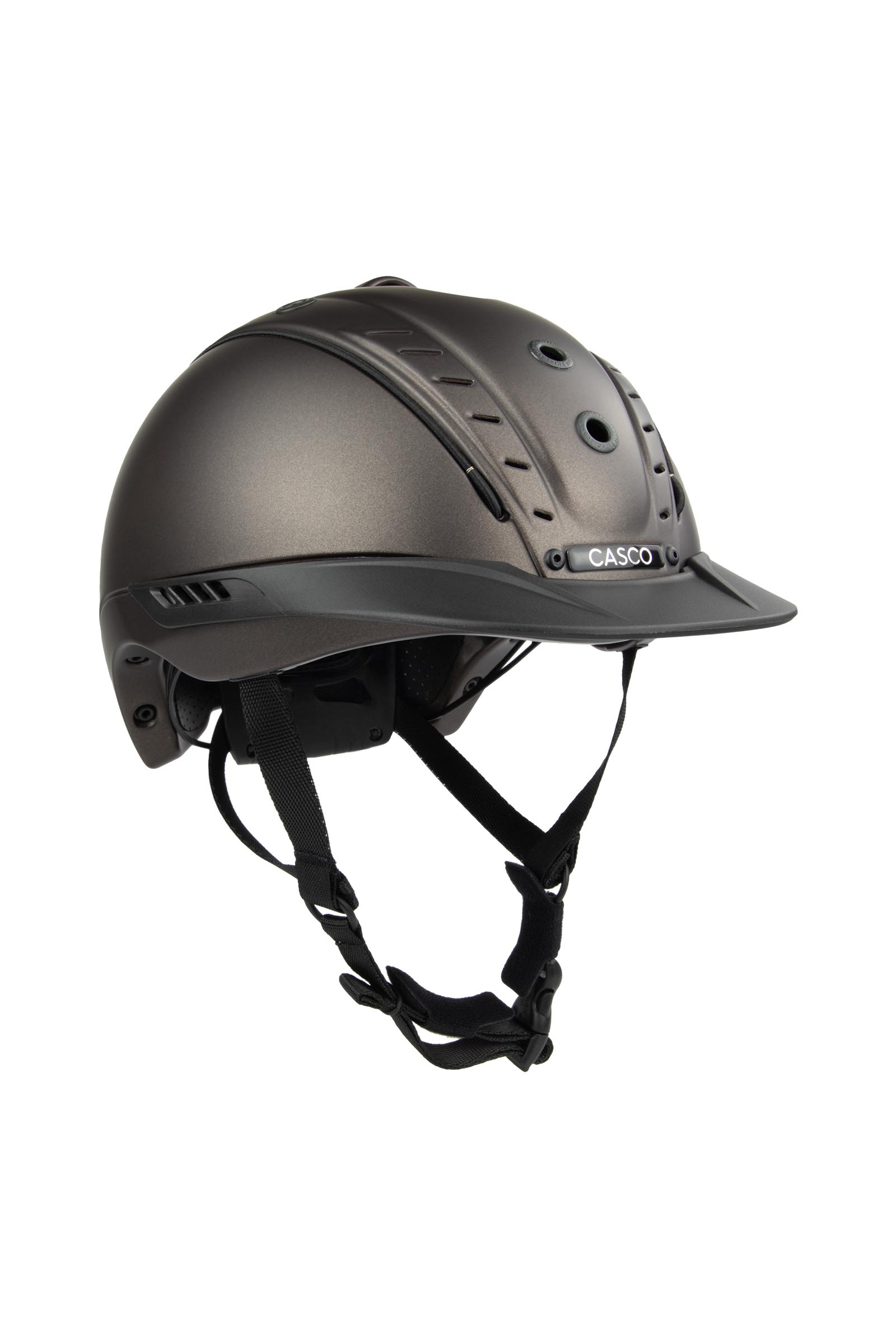 Brown Matt Casco Mistrall-2 Riding Helmet