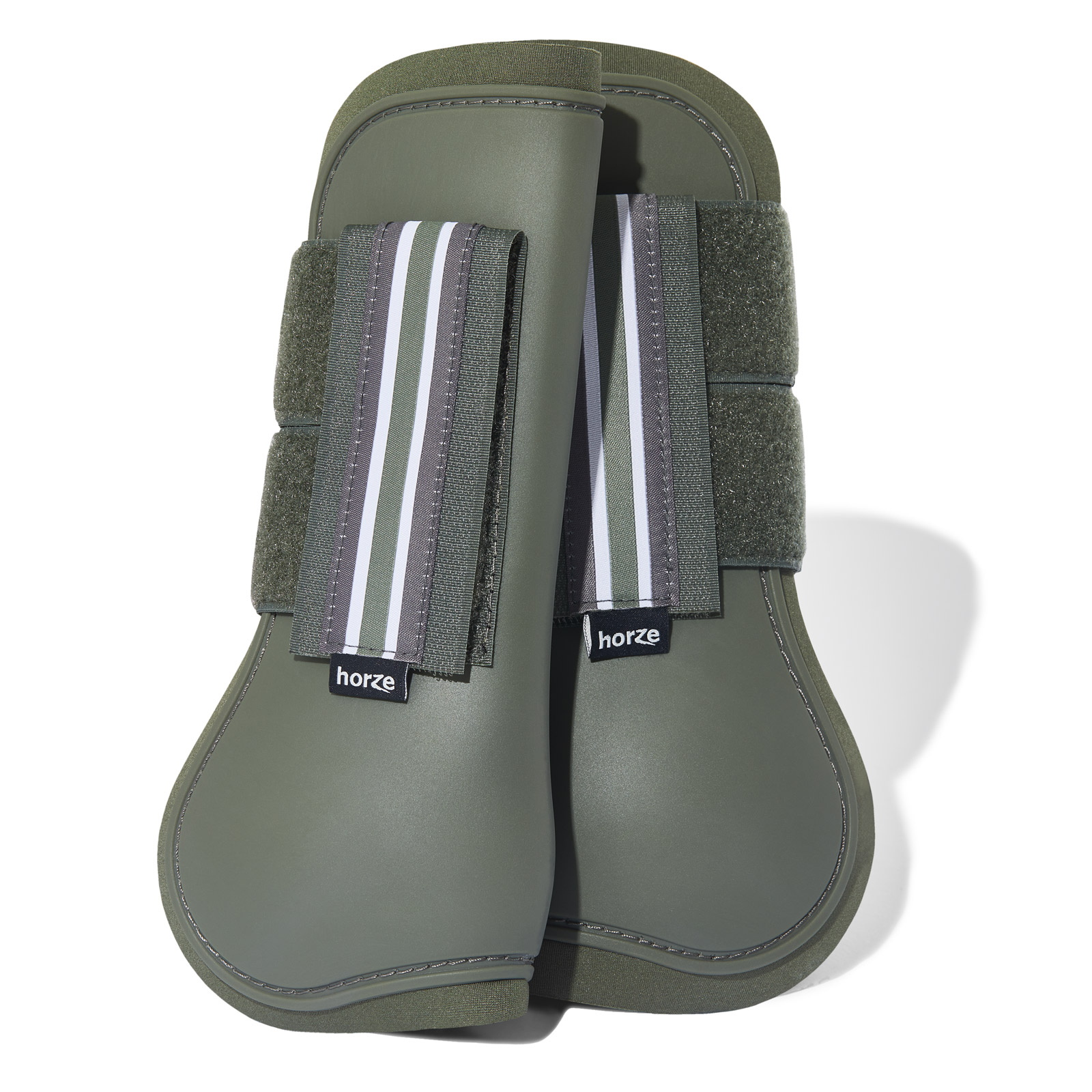 Beetle Khaki Green Horze Adepto Tendon Boots