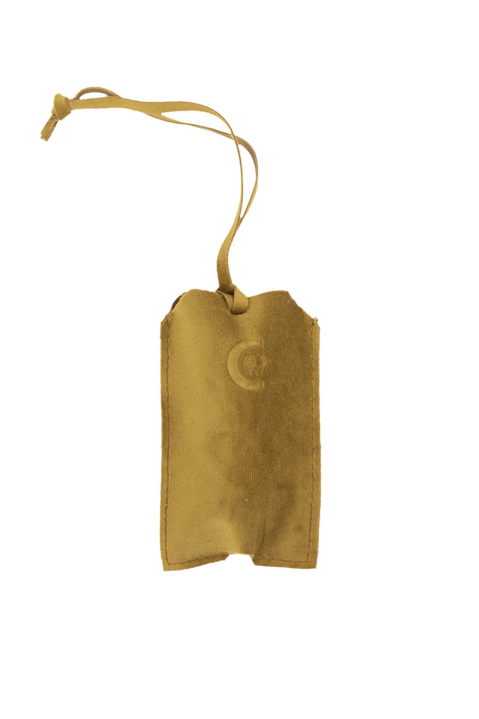 Mustard Gold Kentucky Dogwear Velvet Poop Bag Pocket