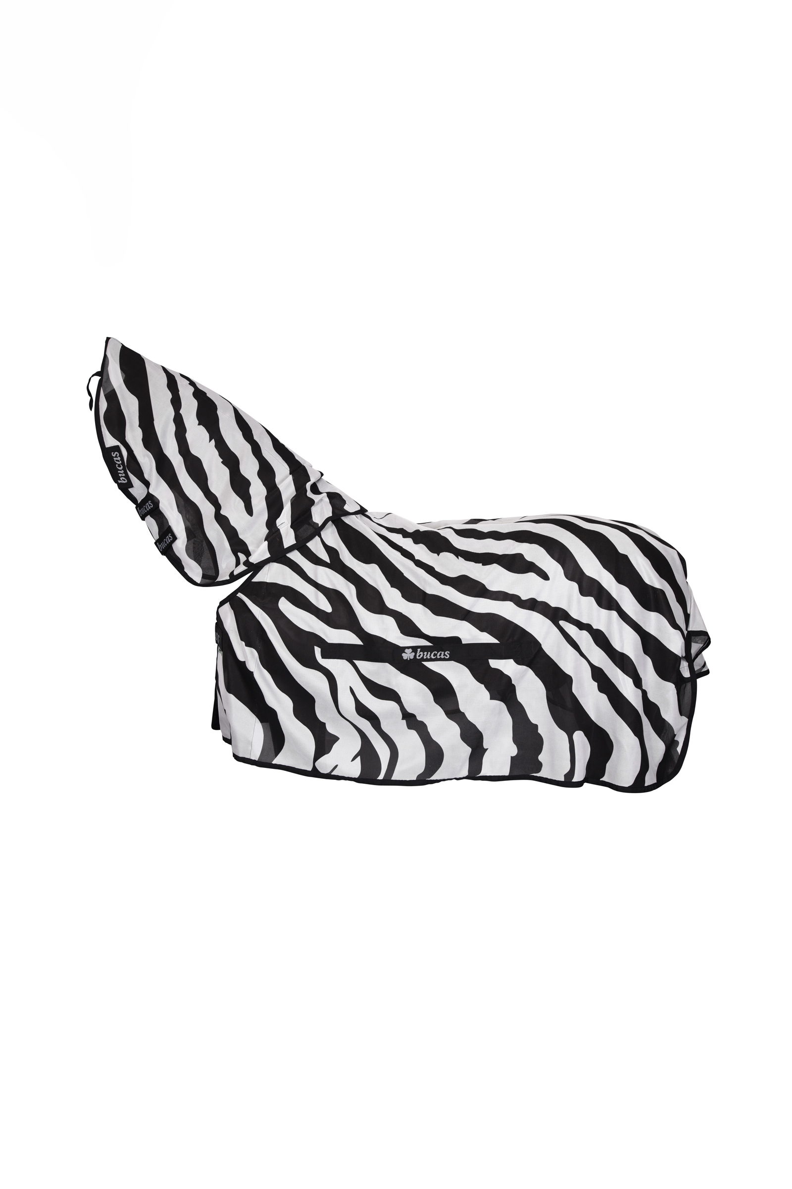 Bucas Buzz-Off Zebra Fly Rug with Detachable Full Neck