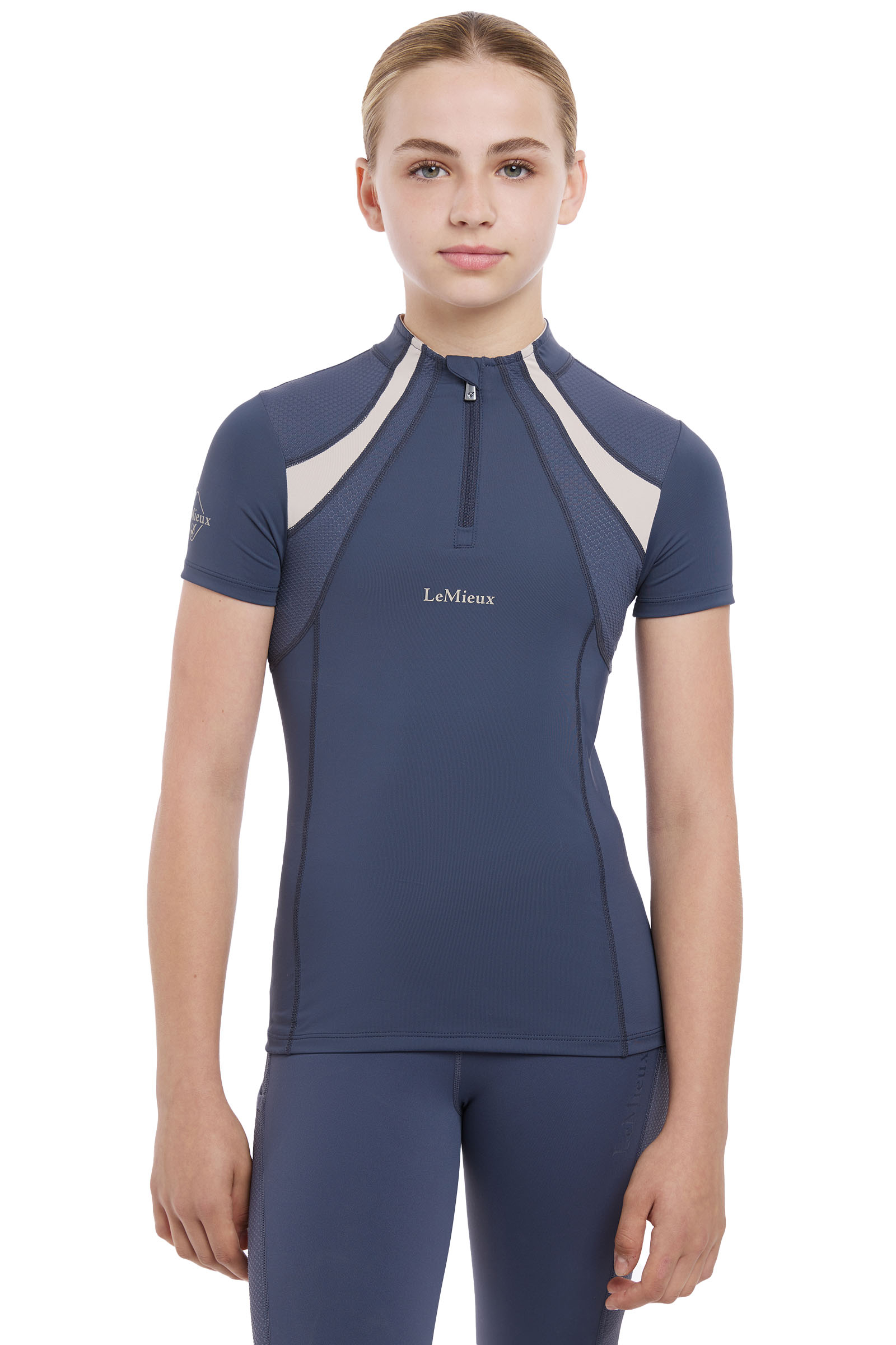 LeMieux Young Rider Short Sleeve Mia Mesh Base Layer