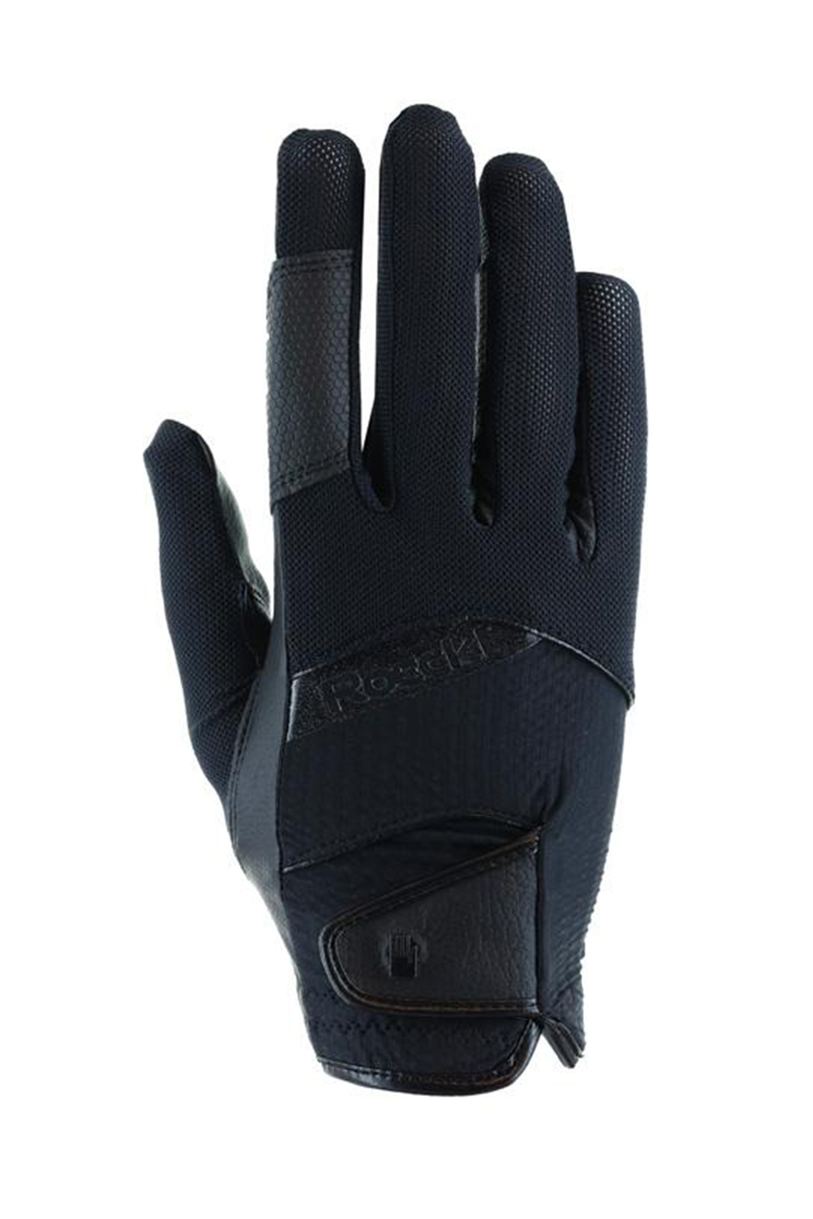 black Roeckl Millero Riding Gloves