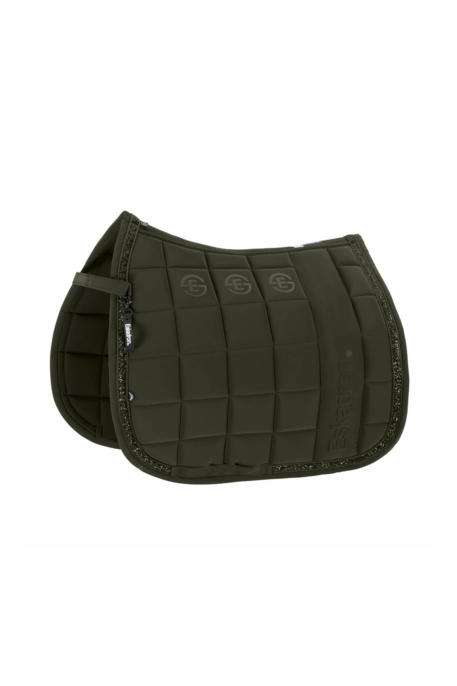 Olive Eskadron Dynamics AW25 Big Square Jewel Dressage Saddle Pad