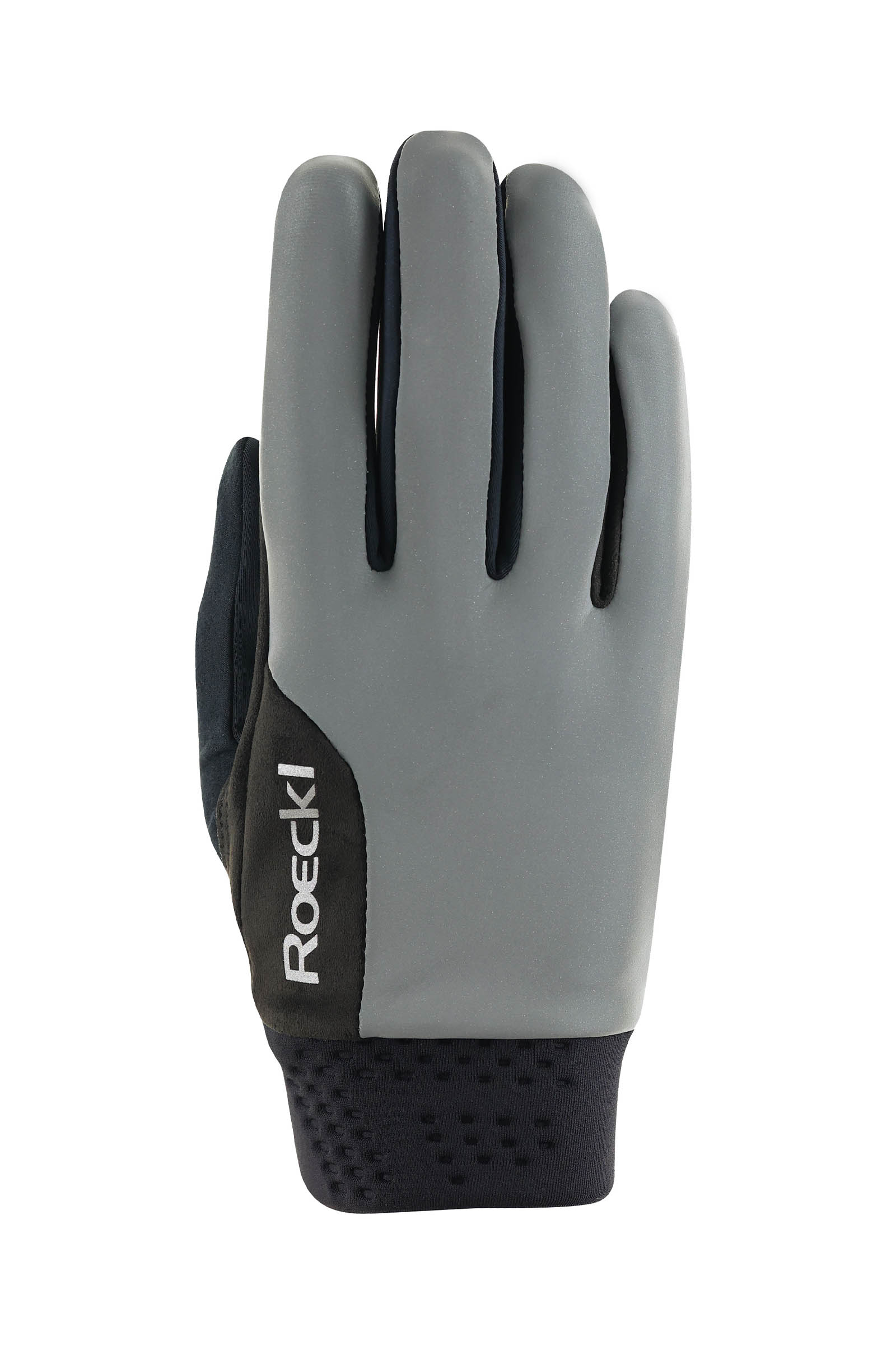 Silver Reflective Roeckl Wolfach Winter Riding Gloves