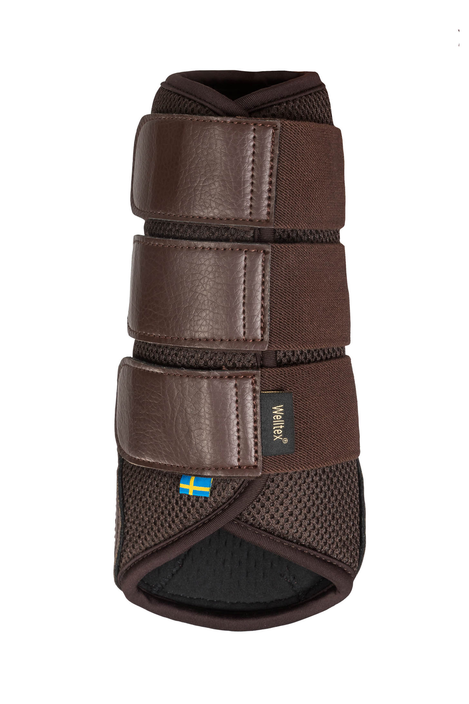 Brown Back on Track Airflow Brushing Boots