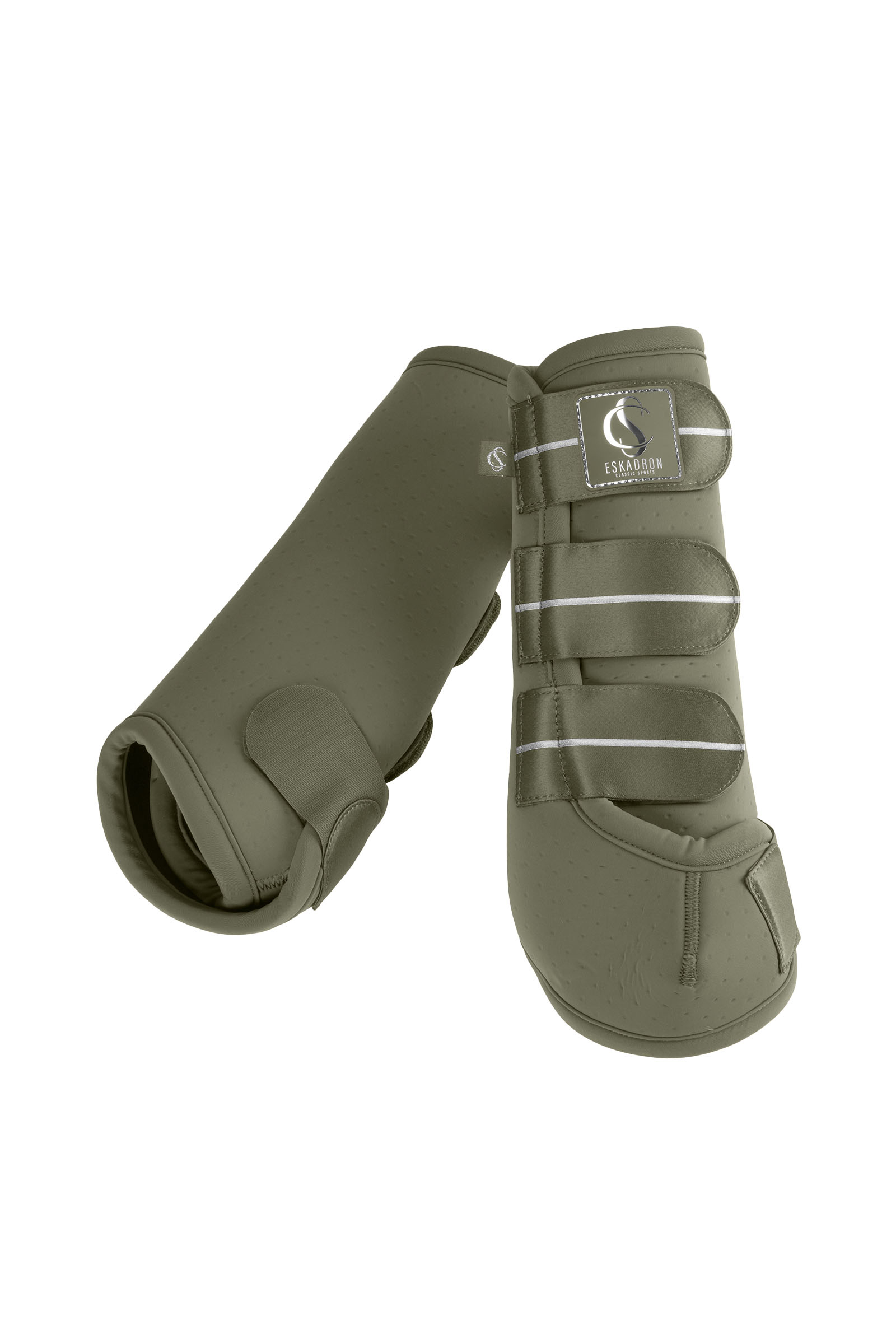 dusty olive Eskadron Classic Sports SS25 Pro Dressage Tendon Boots, Front