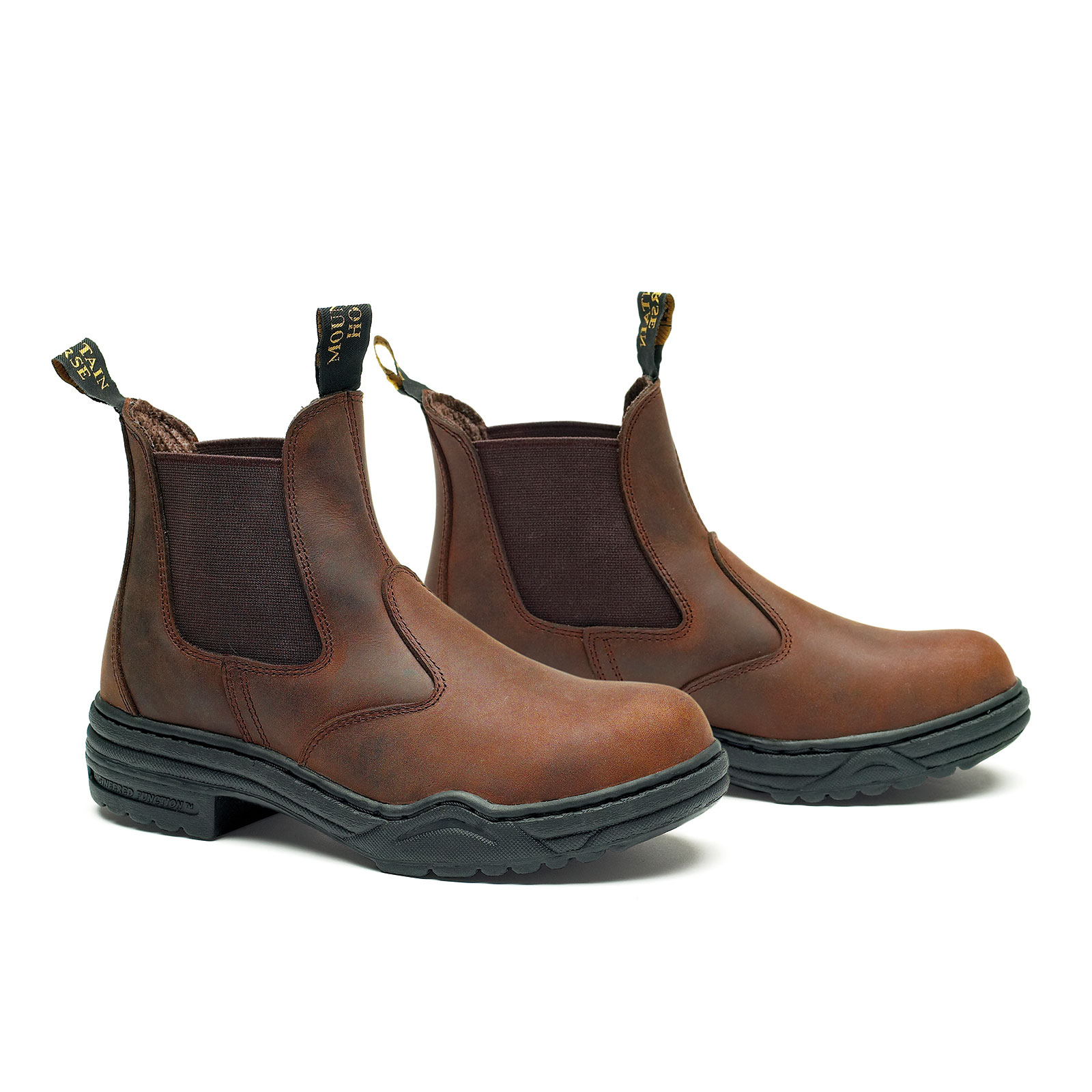 Chocolate Brown Mountain Horse Women&acute;s Jodhpur Stable Boots