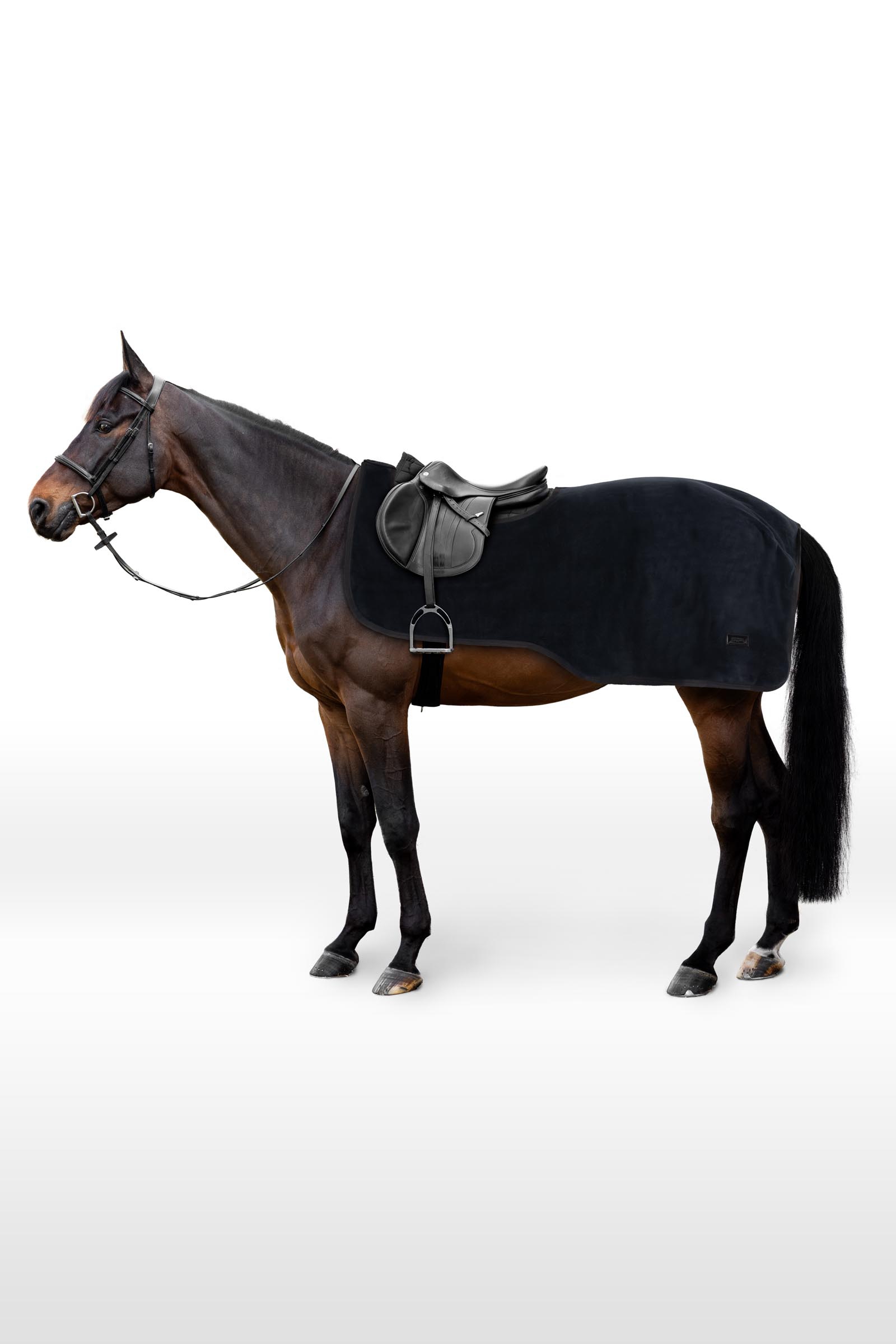Dark Navy Horze Marquess Fleece Riding Rug