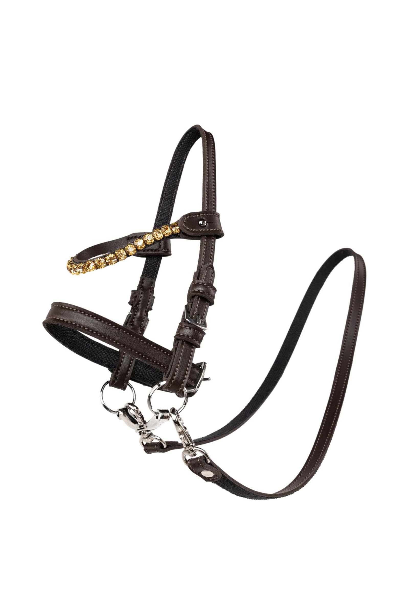 My Hobby Horse Leather Bridle with Stones