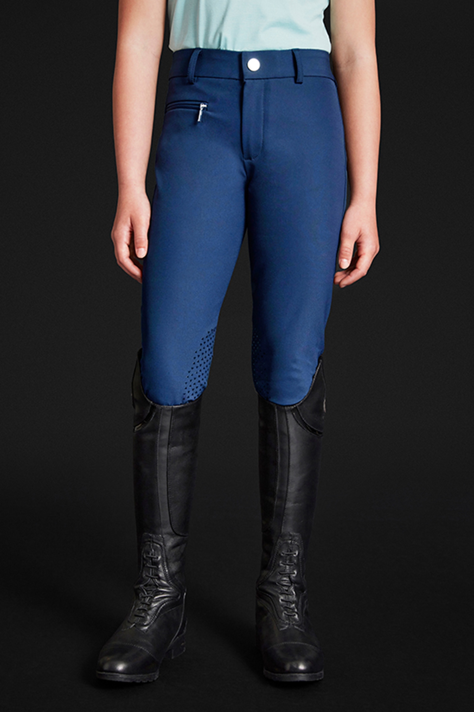 Mountain Horse Crown Kids' Knee Grip Breeches