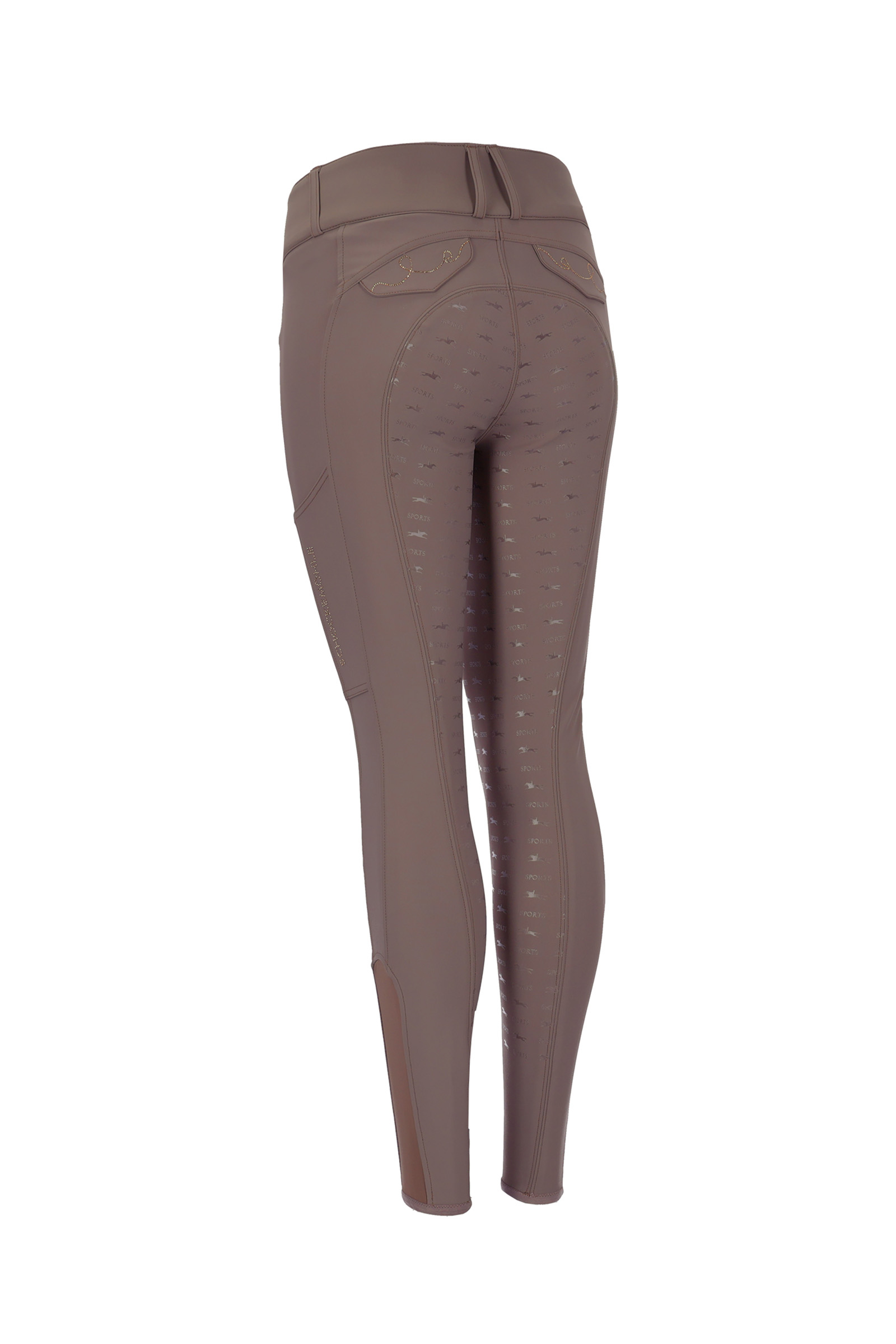 taupe Schockemöhle Sports Noelle Women's Fullseat Riding Breeches