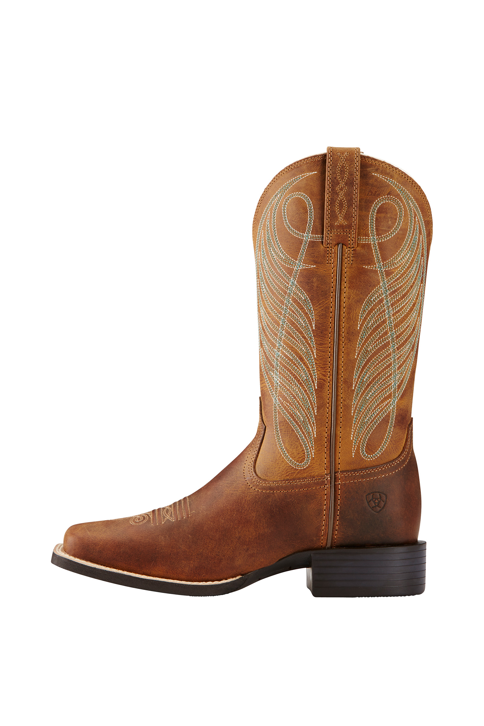Ariat Round Up Wide Square Toe Woman's Western Boots