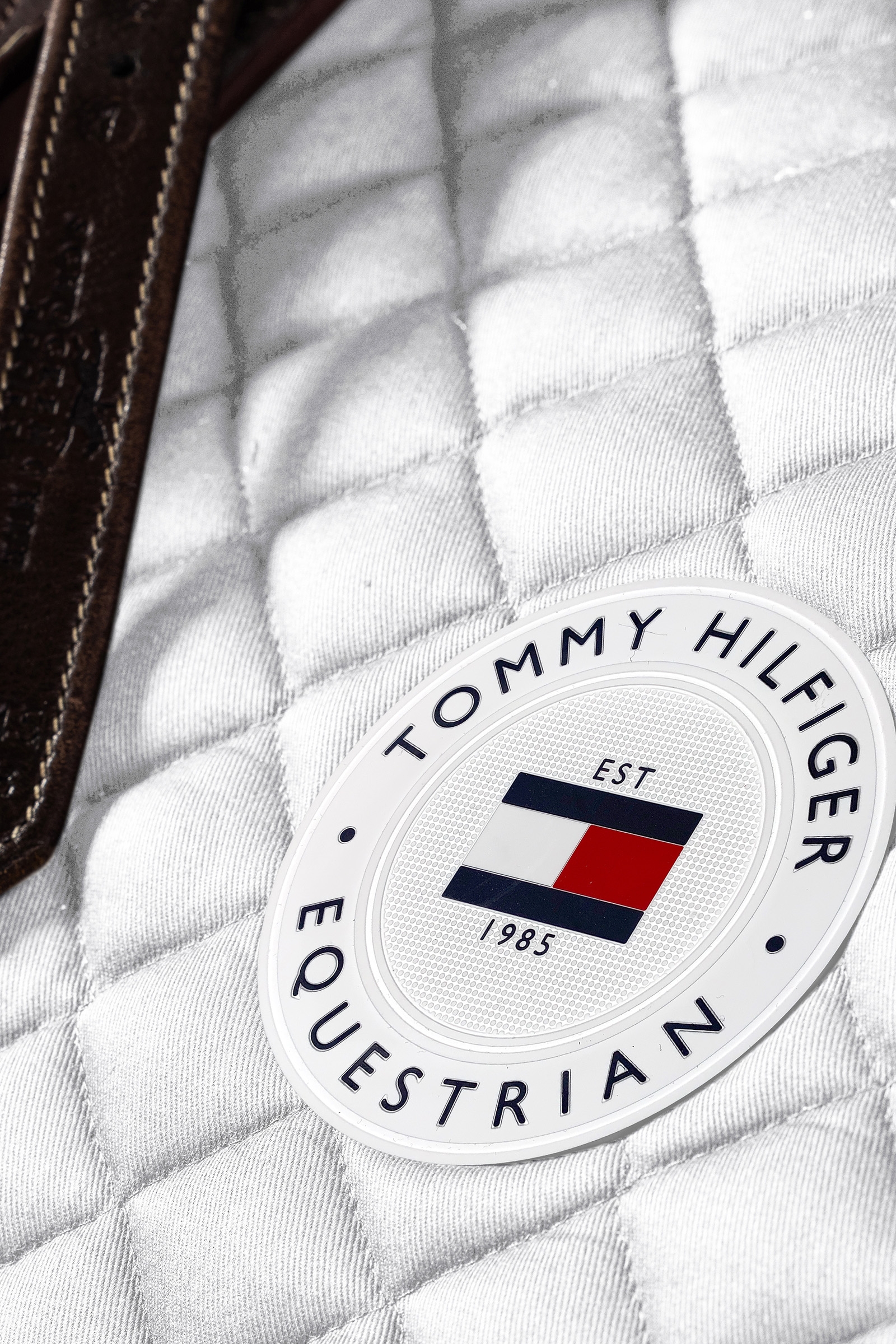 Tommy Hilfiger Equestrian Global Waffle Pad Jumping