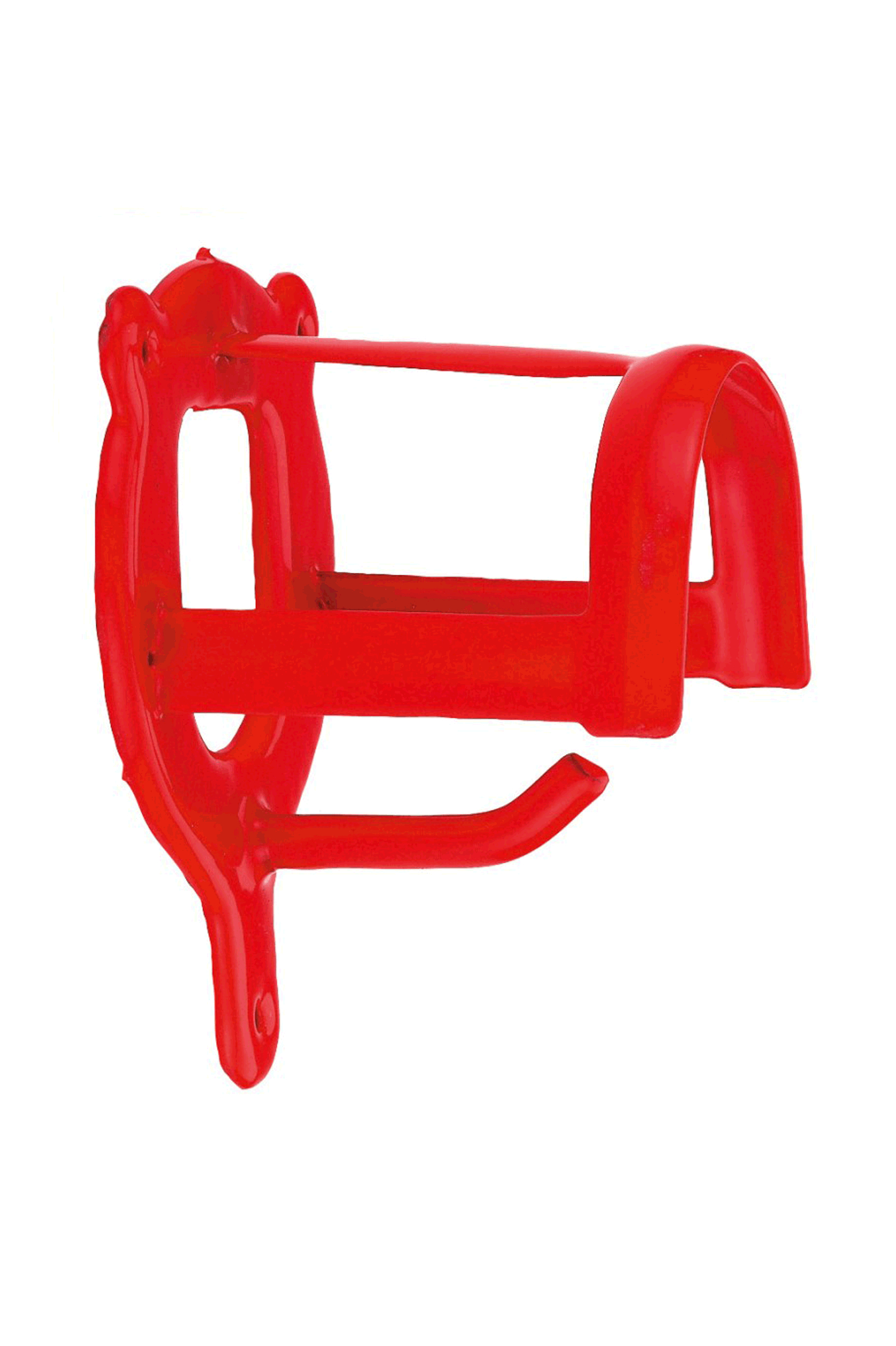 Red Kerbl Bridle Rack, Powder Coated Metal