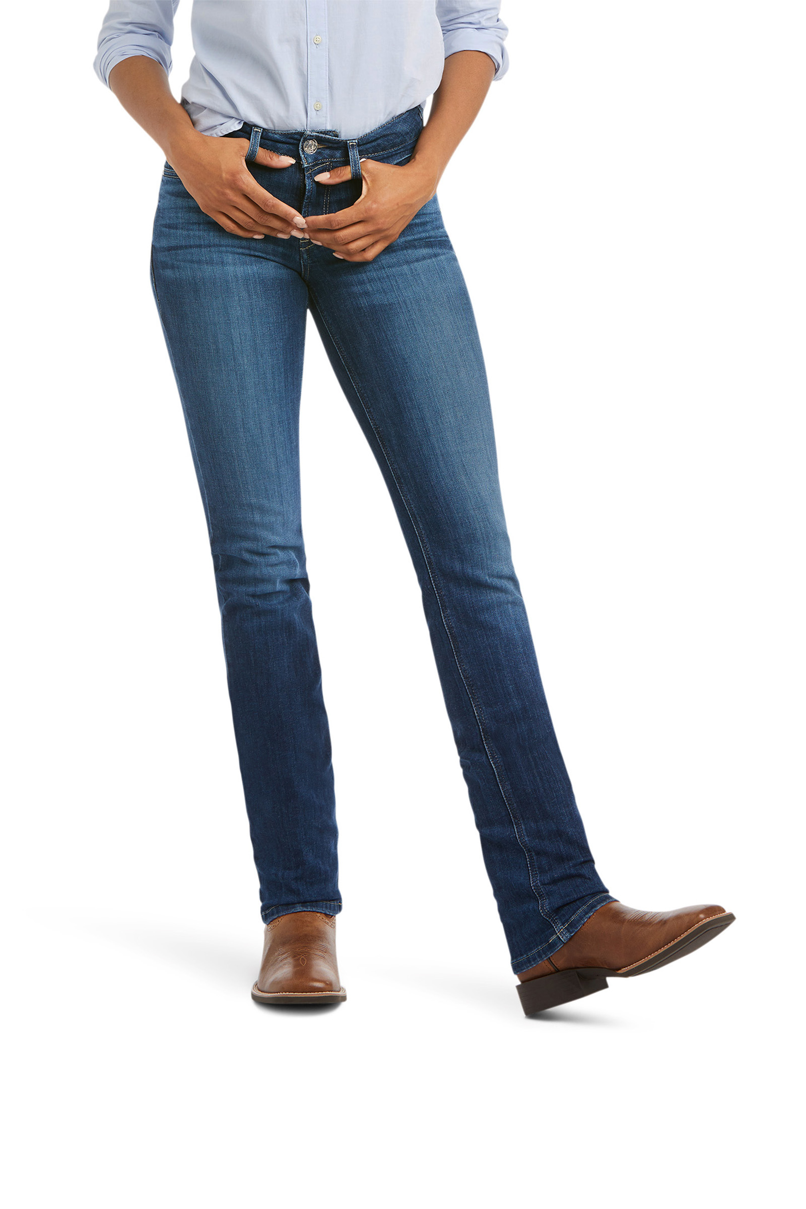 Ariat R.E.A.L. Perfect Rise Abby Straight Jeans