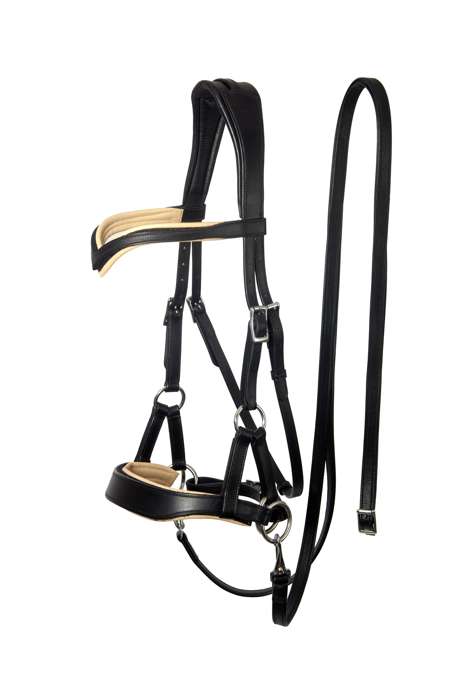 F.R.A. Freedom Riding Articles Aruba Bitless Bridle With Reins (System 3)