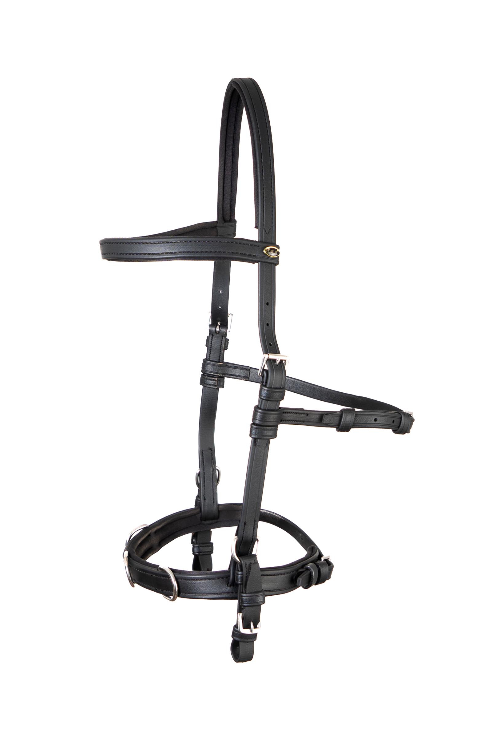 Black F.R.A. Freedom Riding Articles Cavesson Koyla