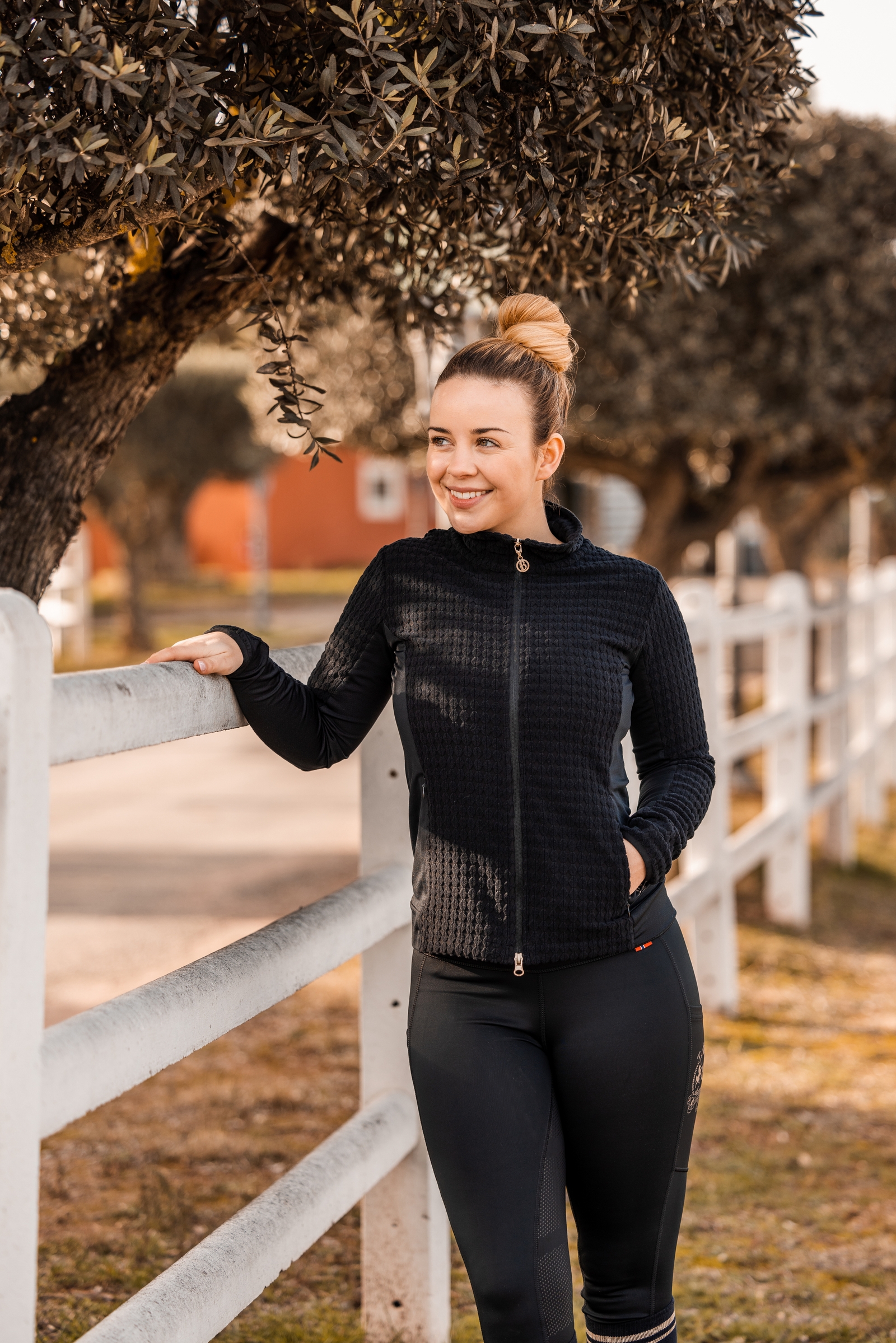 B Vertigo Darcey Women's Fleece Riding Jacket