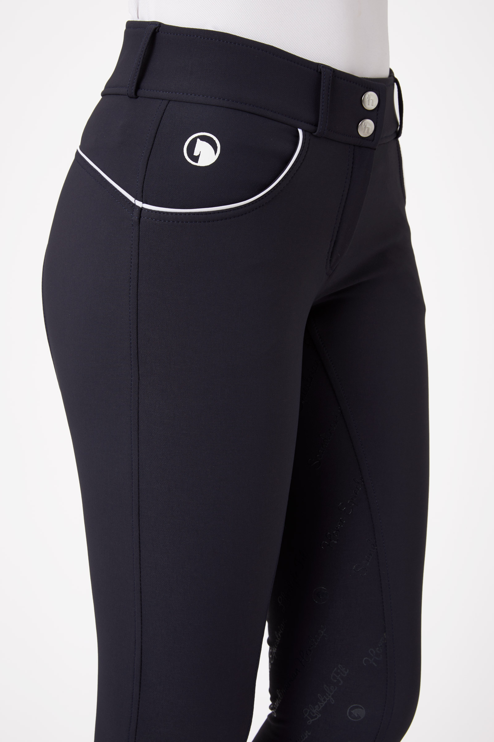 Horze Nordic Performance Women's Silicone Full Seat Breeches UPF 50+
