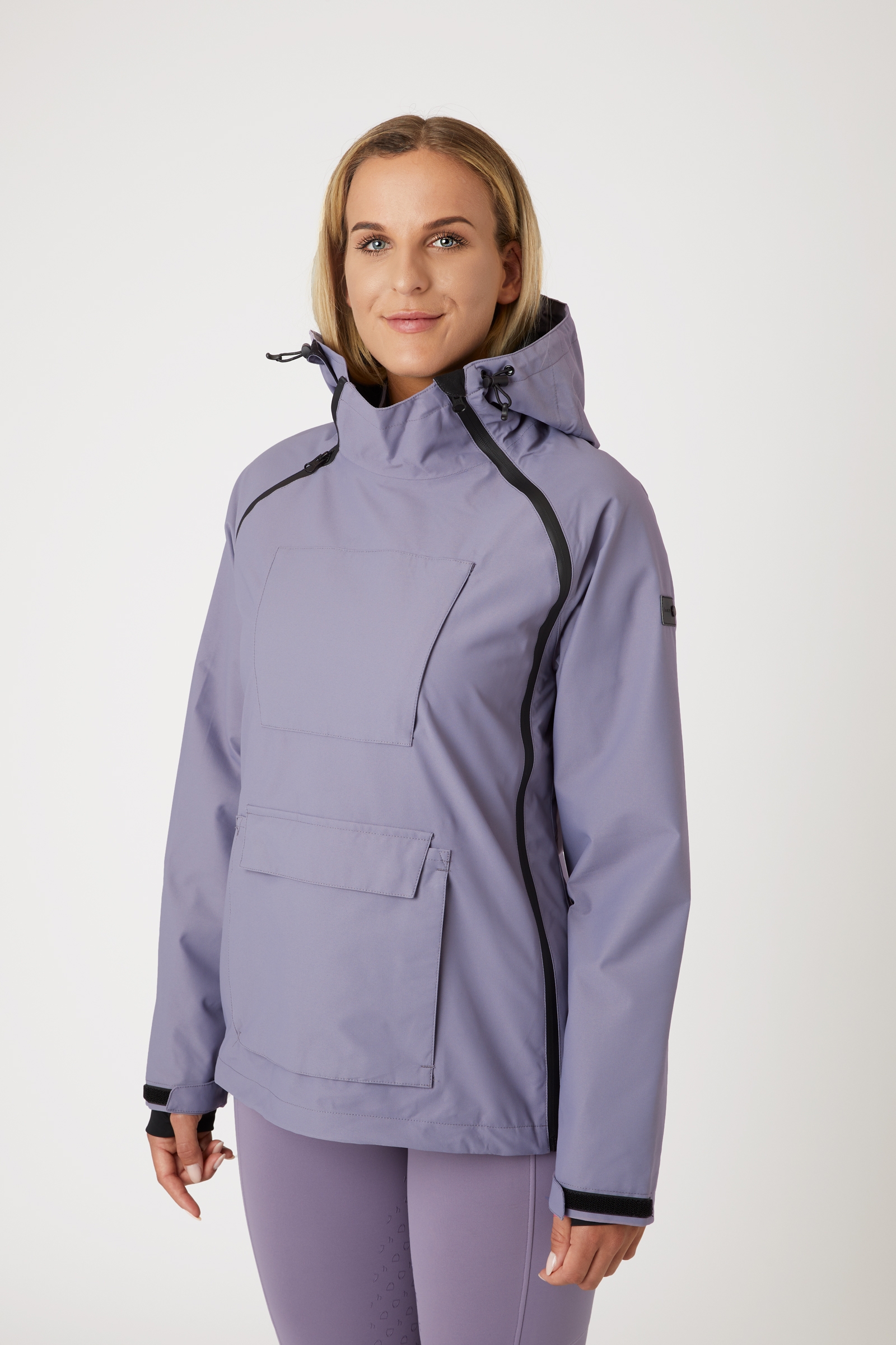 Horze Ayla Women's Rain Riding Riding Jacket with Zippers
