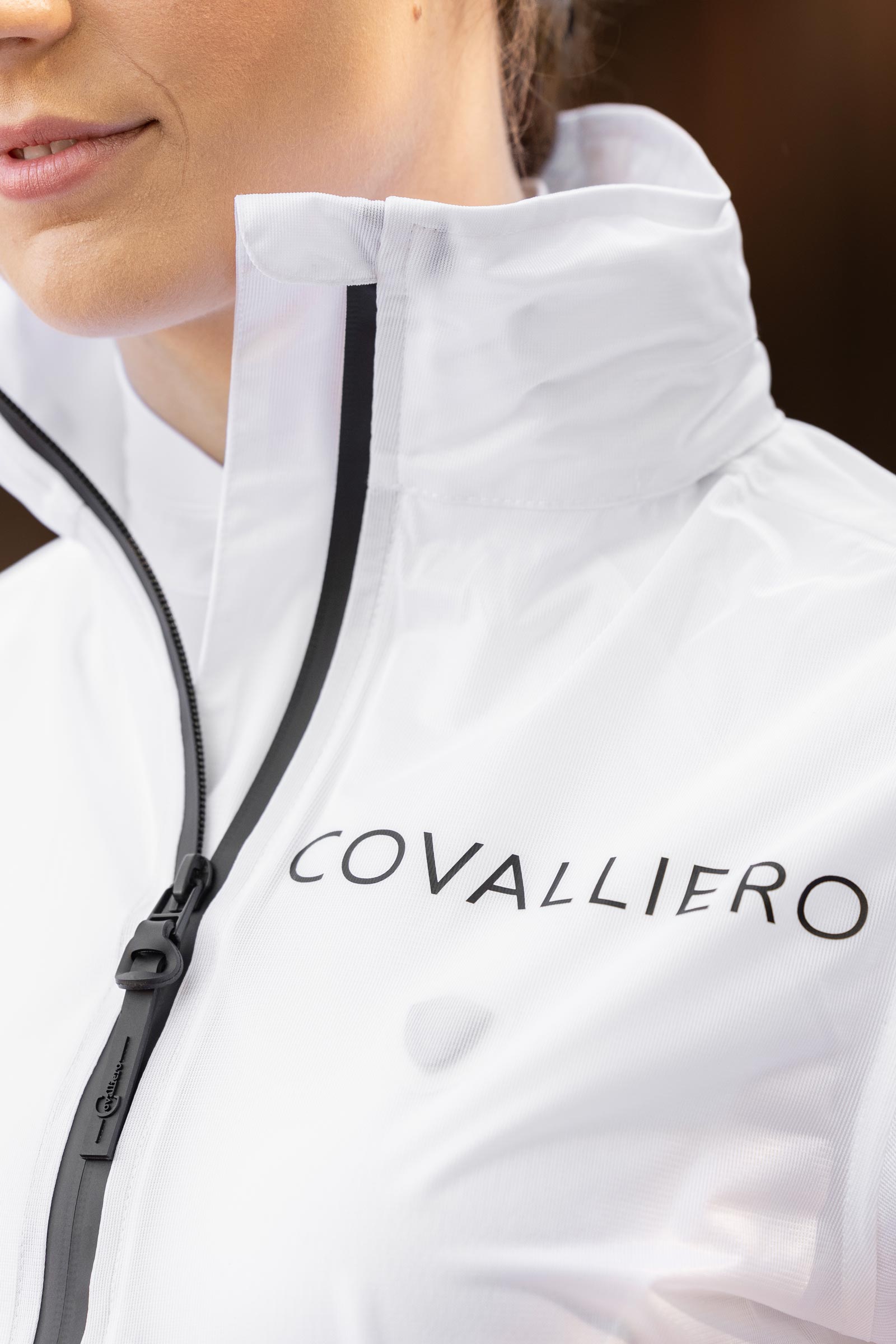 Covalliero ClearView Women´s Semi-Transparent Rain Jacket SS25