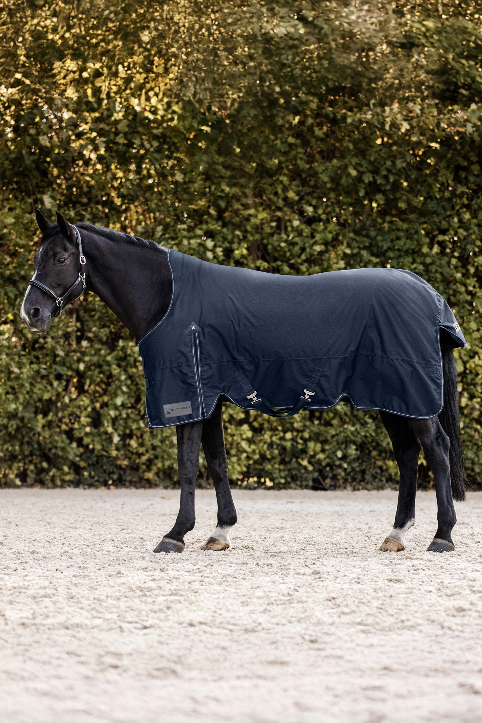 nightblue Waldhausen Arctic Turnout Rug With High Neck, 0g