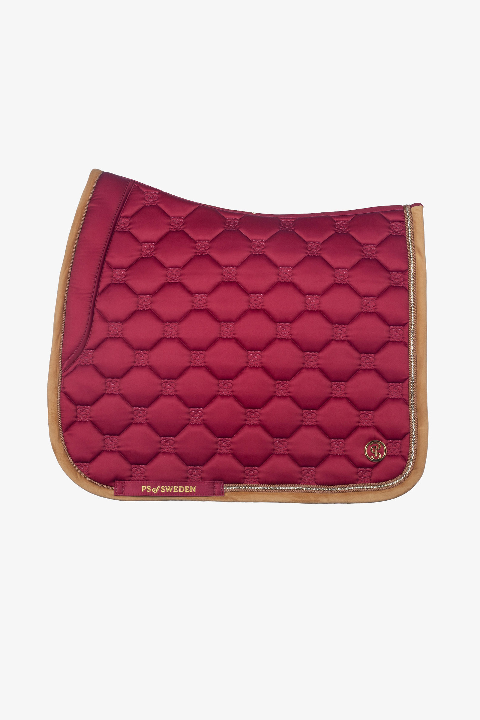 Midnight Fuchsia PS of Sweden Vintage Monogram Dressage Saddle Pad