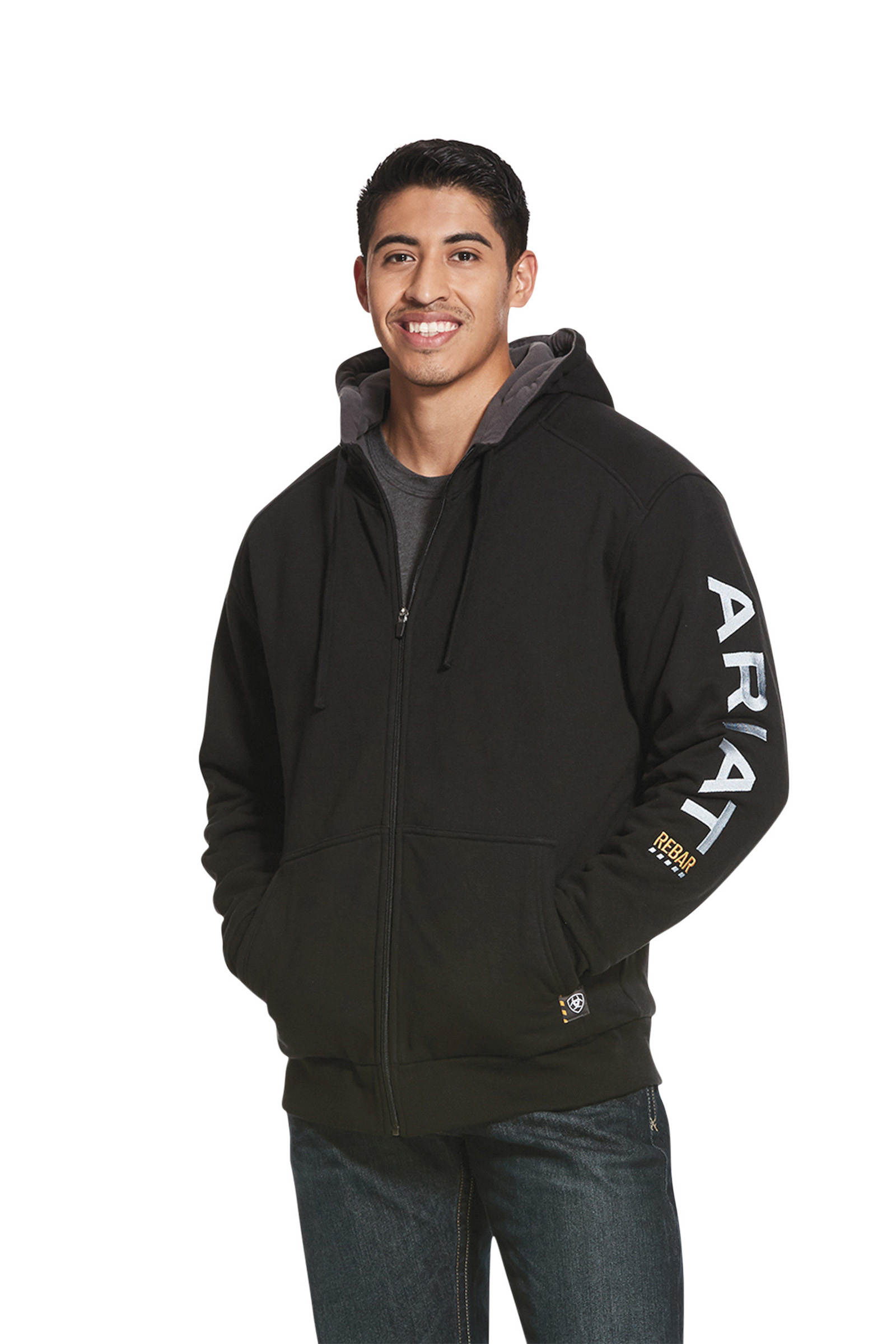 Ariat Rebar All-Weather Men's Full Zip Hood