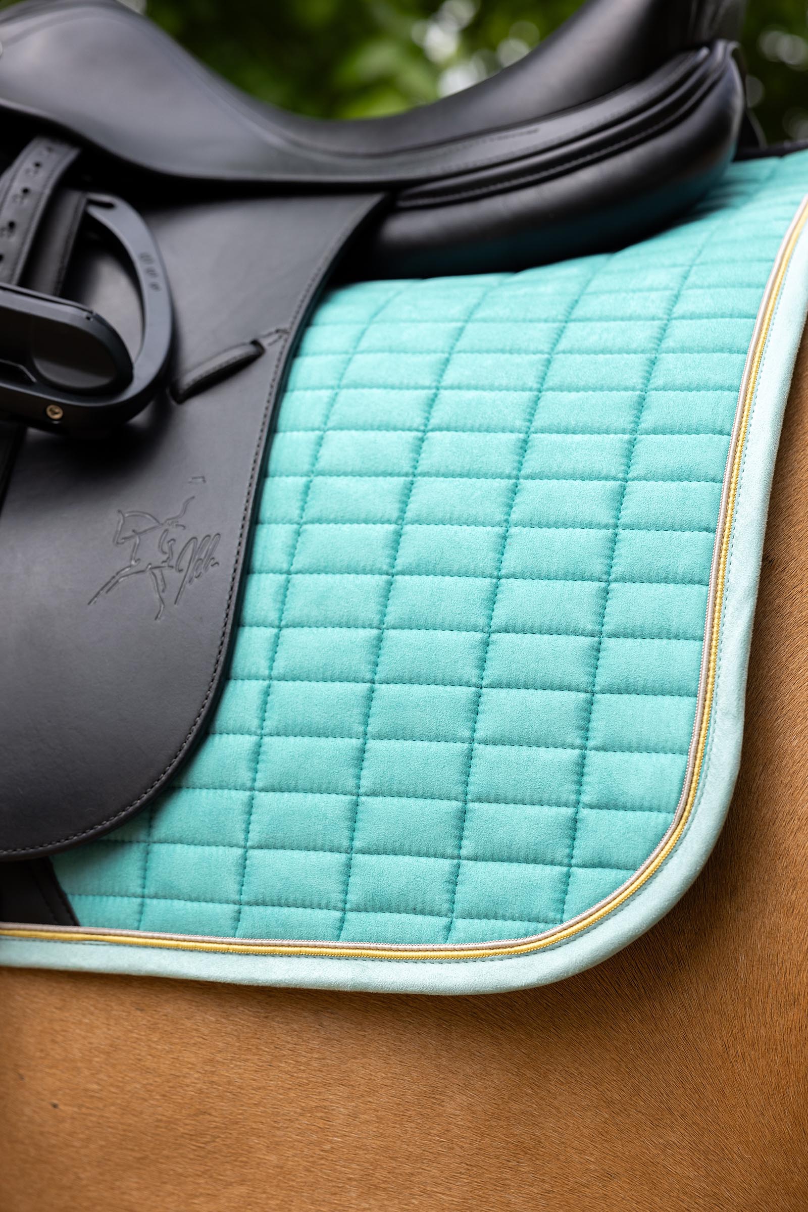 LeMieux Suede Square Dressage Saddle Pad