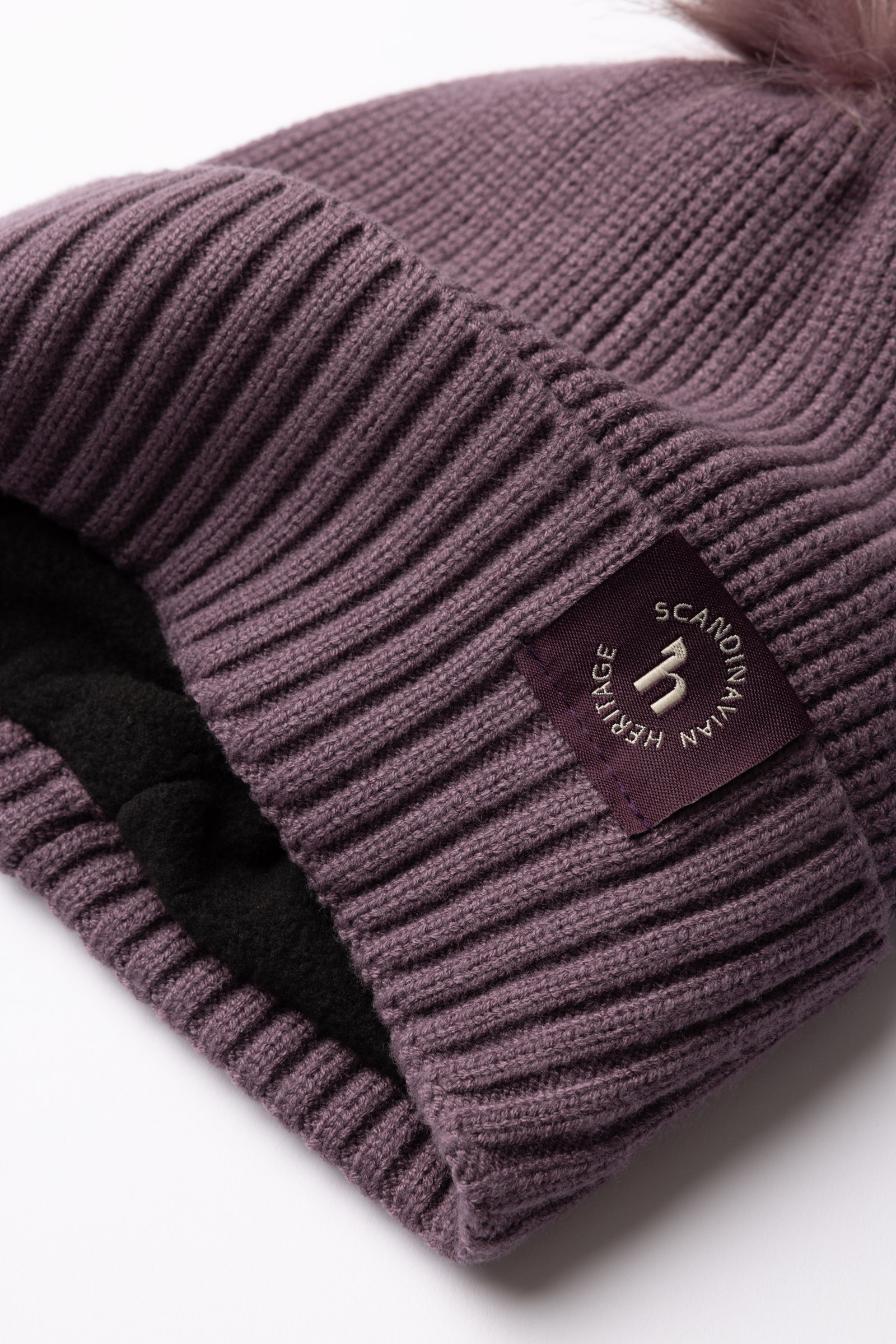 Horze Noa Kids Knitted Hat With Removable Pompom