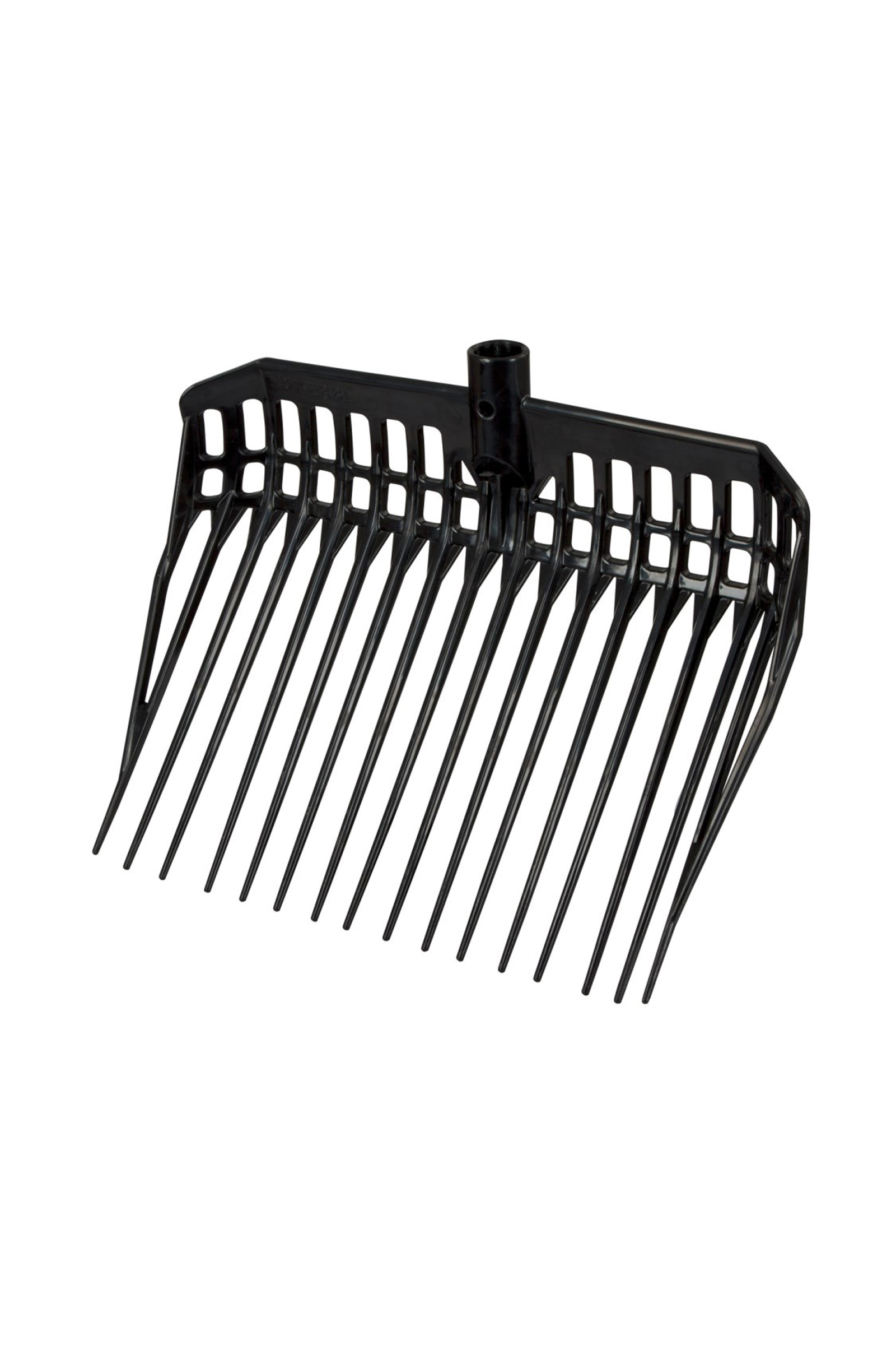 Kerbl Litter Fork EcoFork with metal handle with D-grip