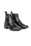 B Vertigo Women's Saturn Front-Zip Leather Jodhpur Boots