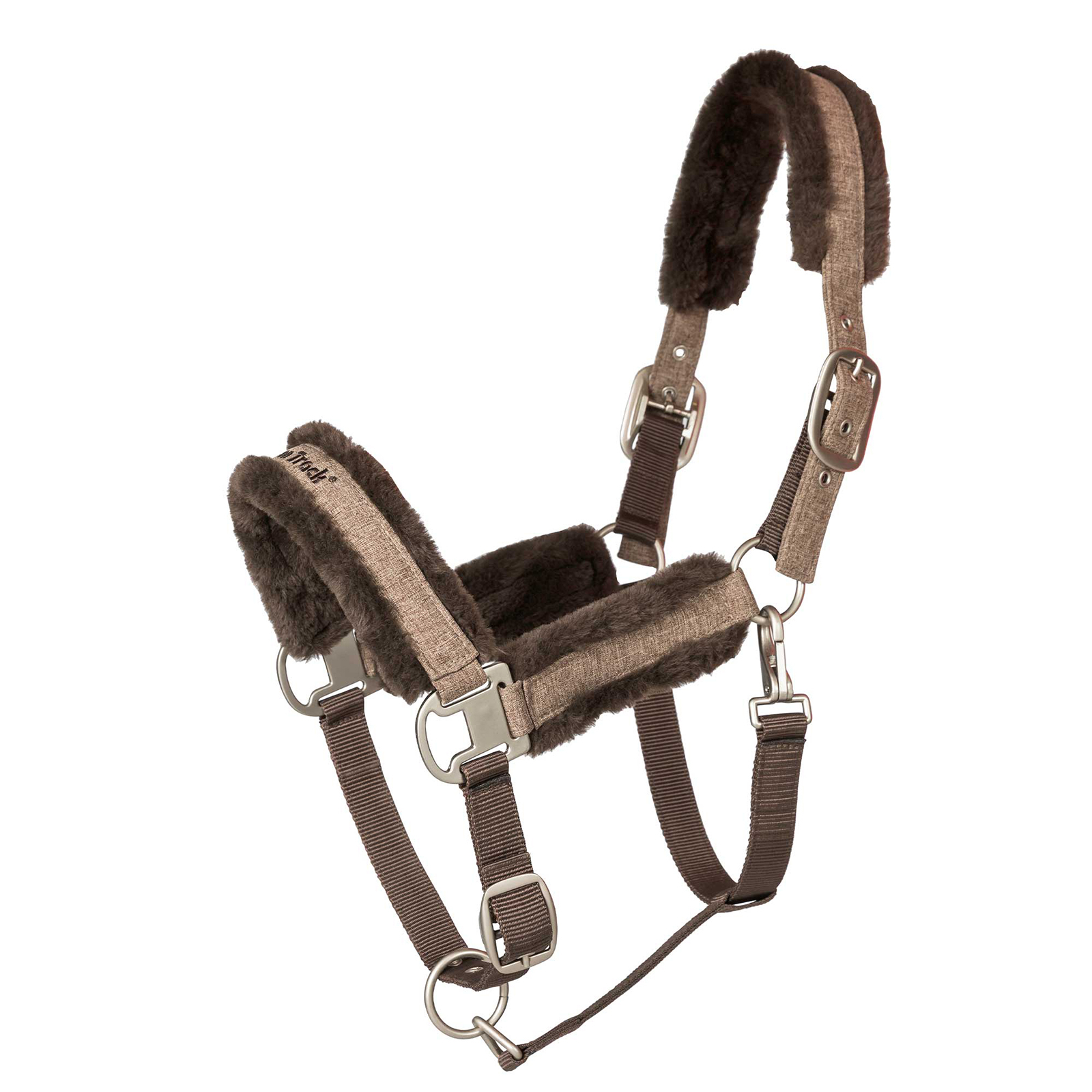 Brown Back on Track Haze Collection Halter