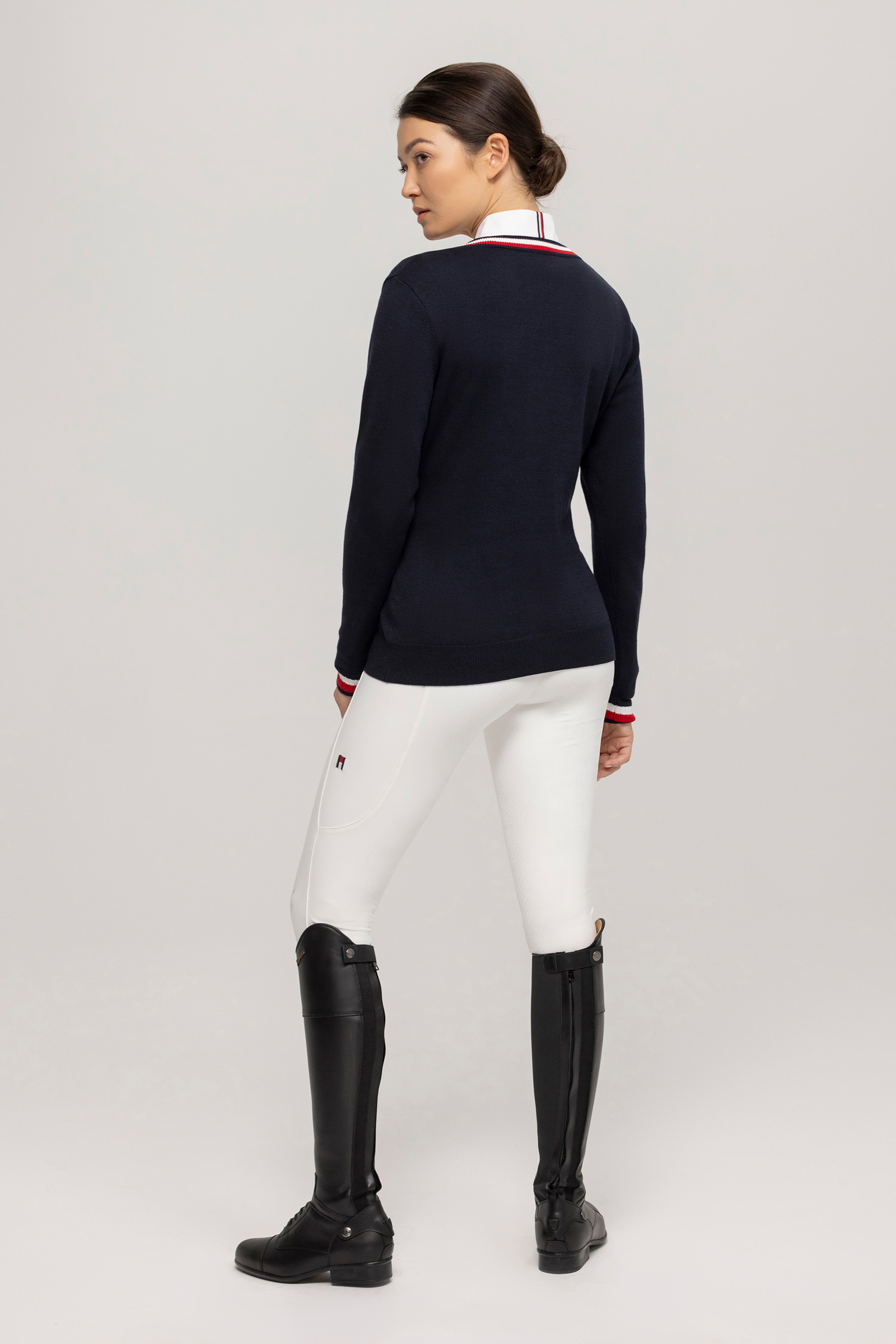 Tommy Hilfiger Equestrian Indiana Women&acute;s V-neck Sweater