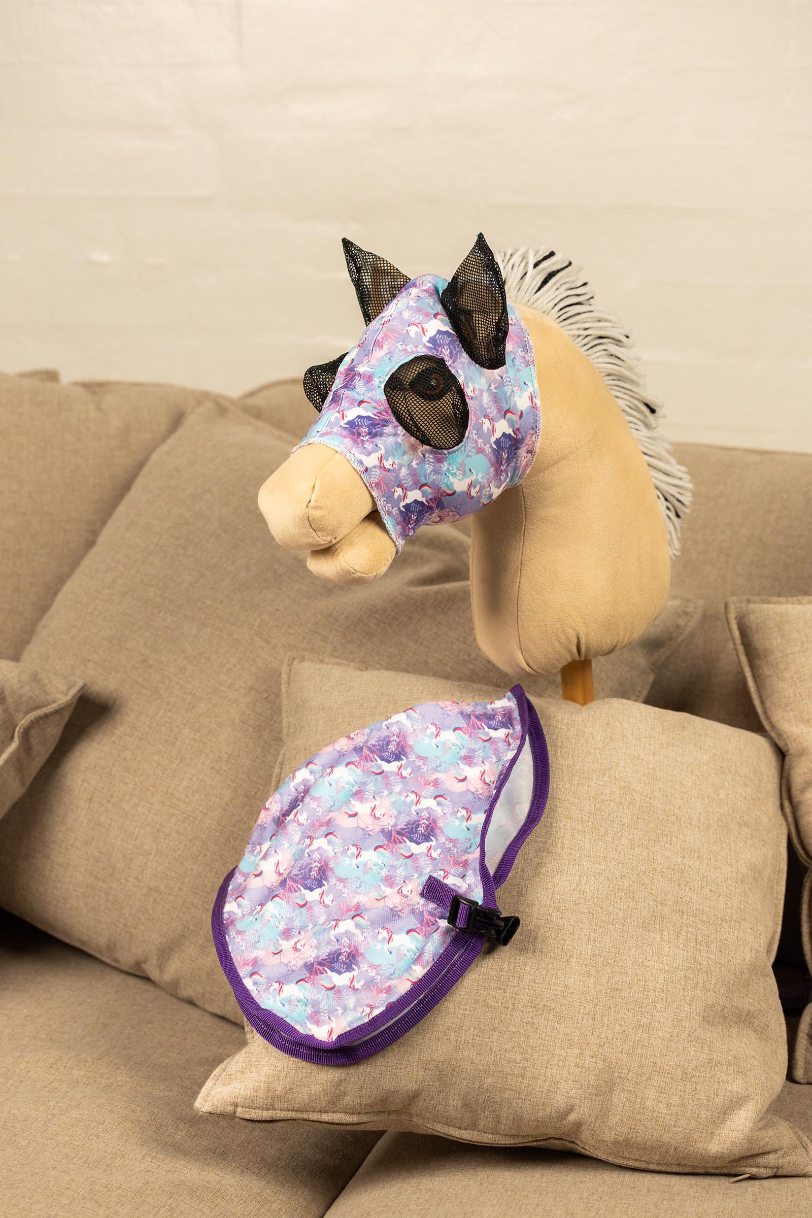 My Hobby Horse Insect Mask with Unicorn Print