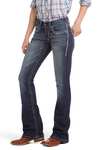 Ariat R.E.A.L. Mid Rise Stretch Entwined Women's Boots Cut Jean