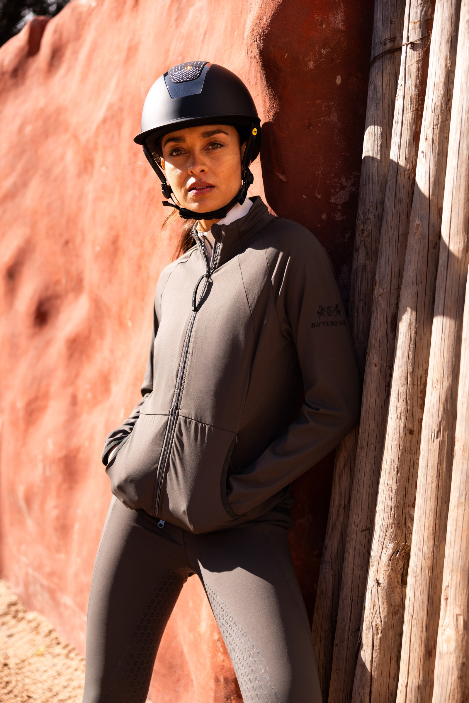 Tailored elegance for golden hour rides