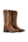 Ariat Women's Round Up Holly Wide Square Toe Western Boots