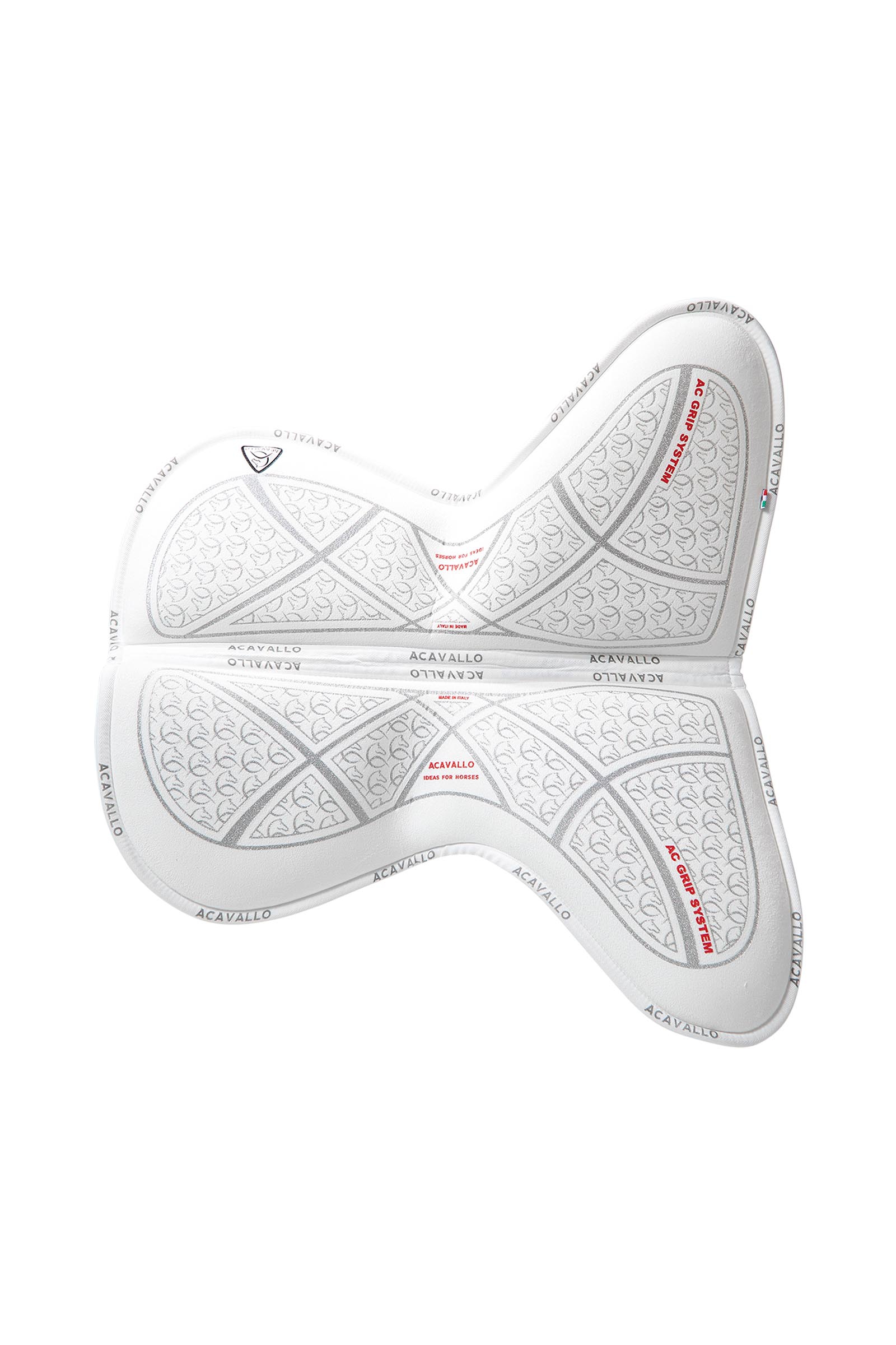 Acavallo Memory Foam Classic Jumping Pad Close Contact Suede Silicone Grip Flat