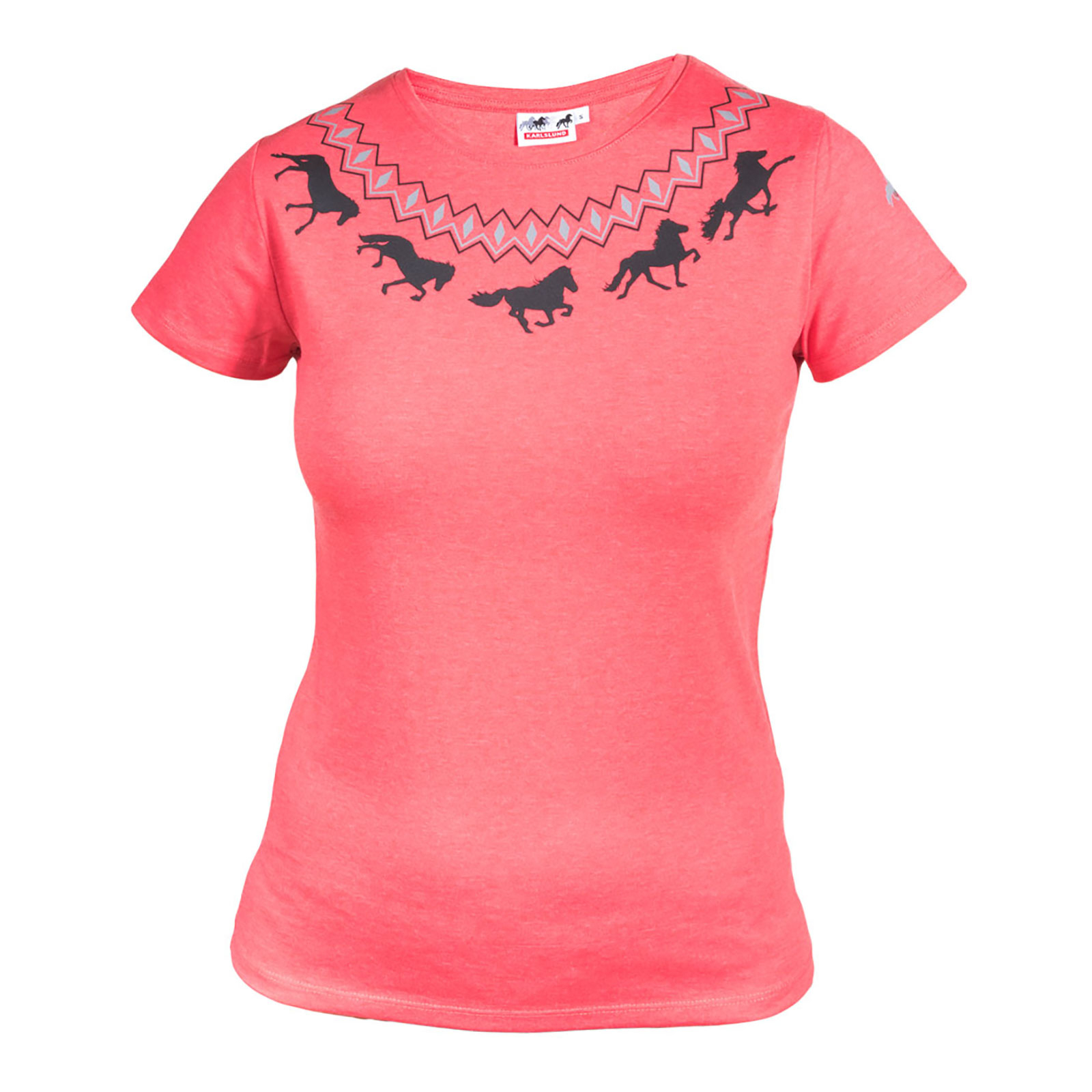 Red Karlslund G&aelig;&eth;ingur Women&acute;s T-shirt