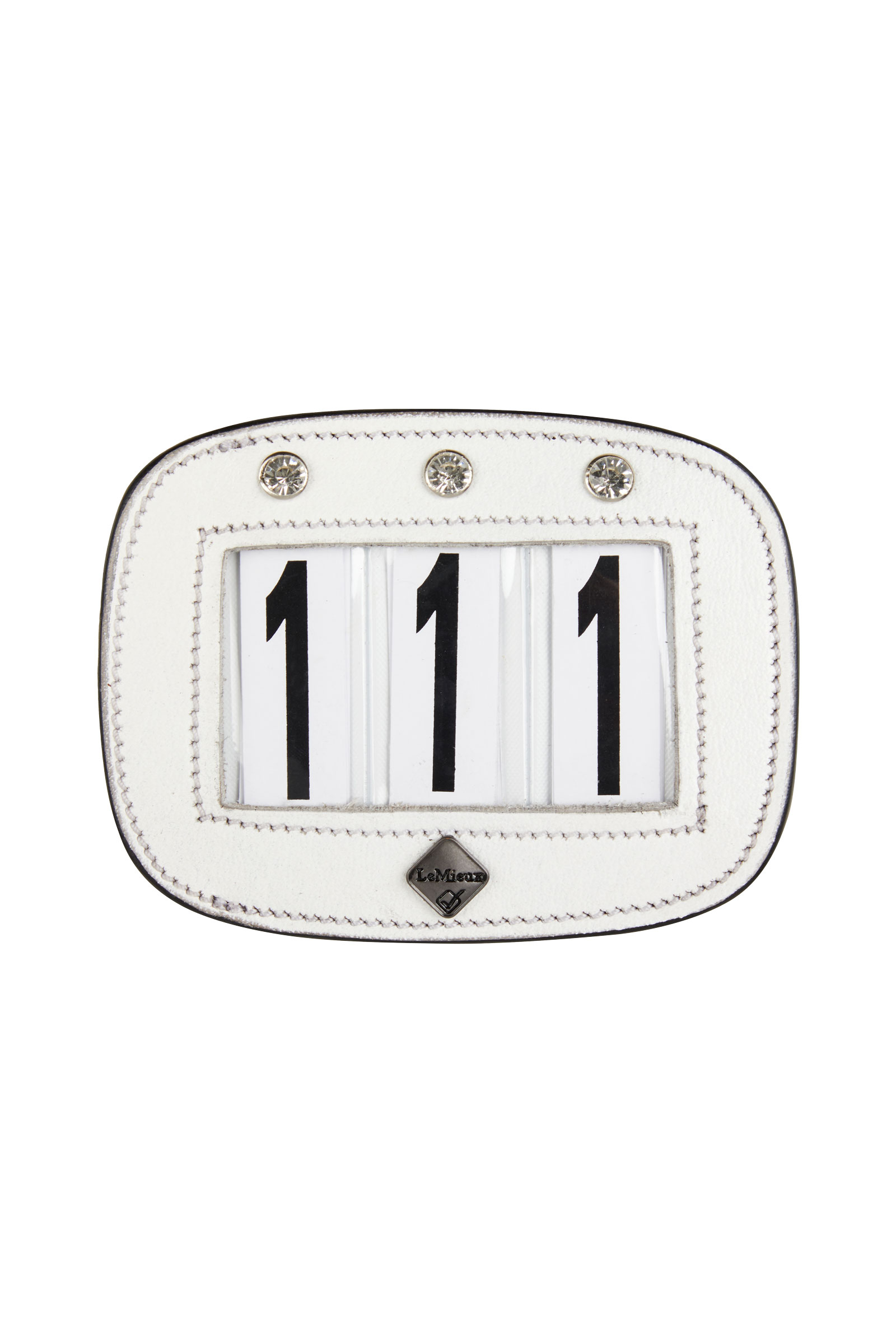 LeMieux Saddle Number Holder With Crystals