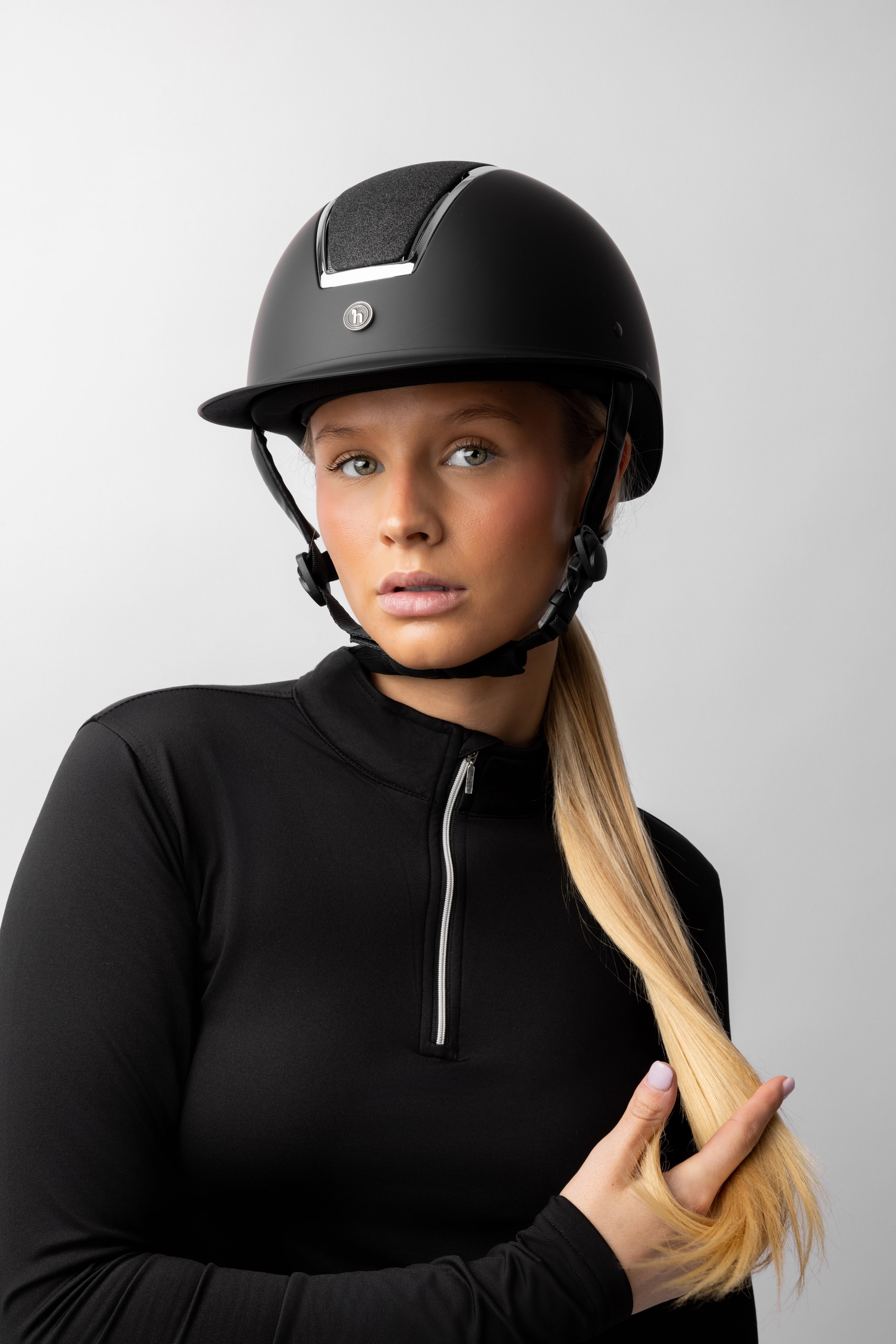 Horze Monarch II Metallic Glitter Helmet