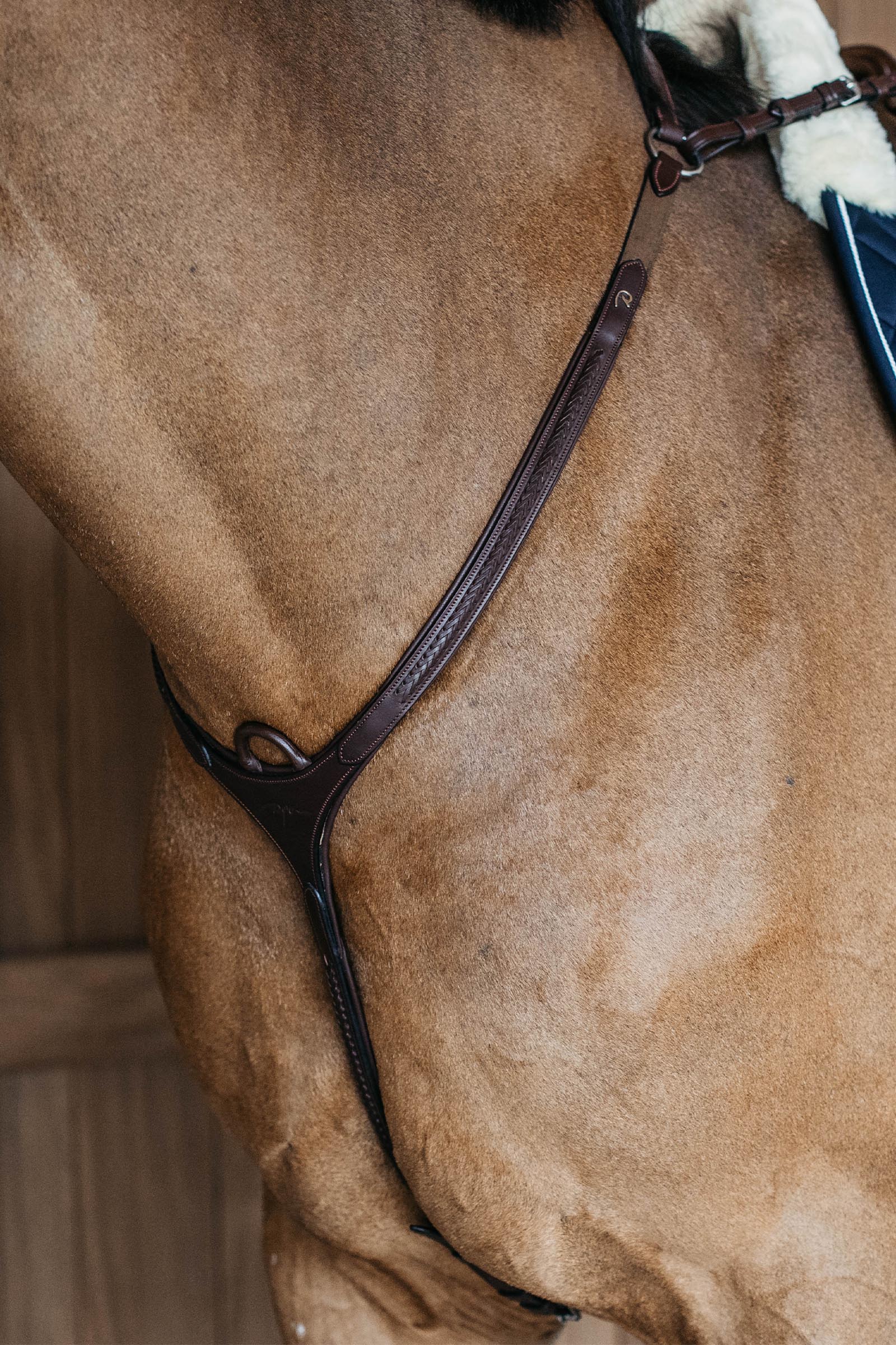 Dy'on New English Bridge Breastplate With Plaited Finishing