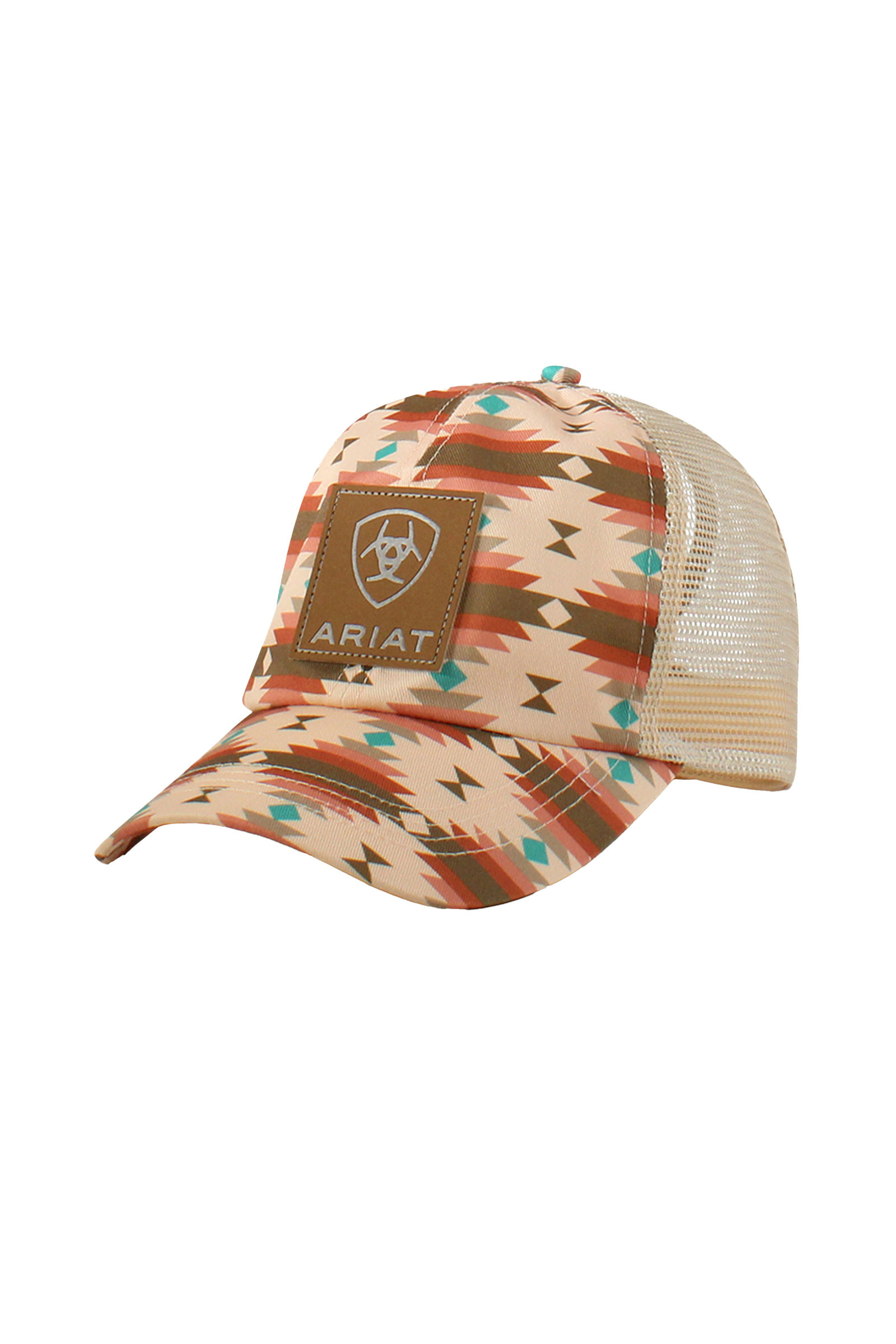Ariat Women's Southwest Print Logo Patch Cap