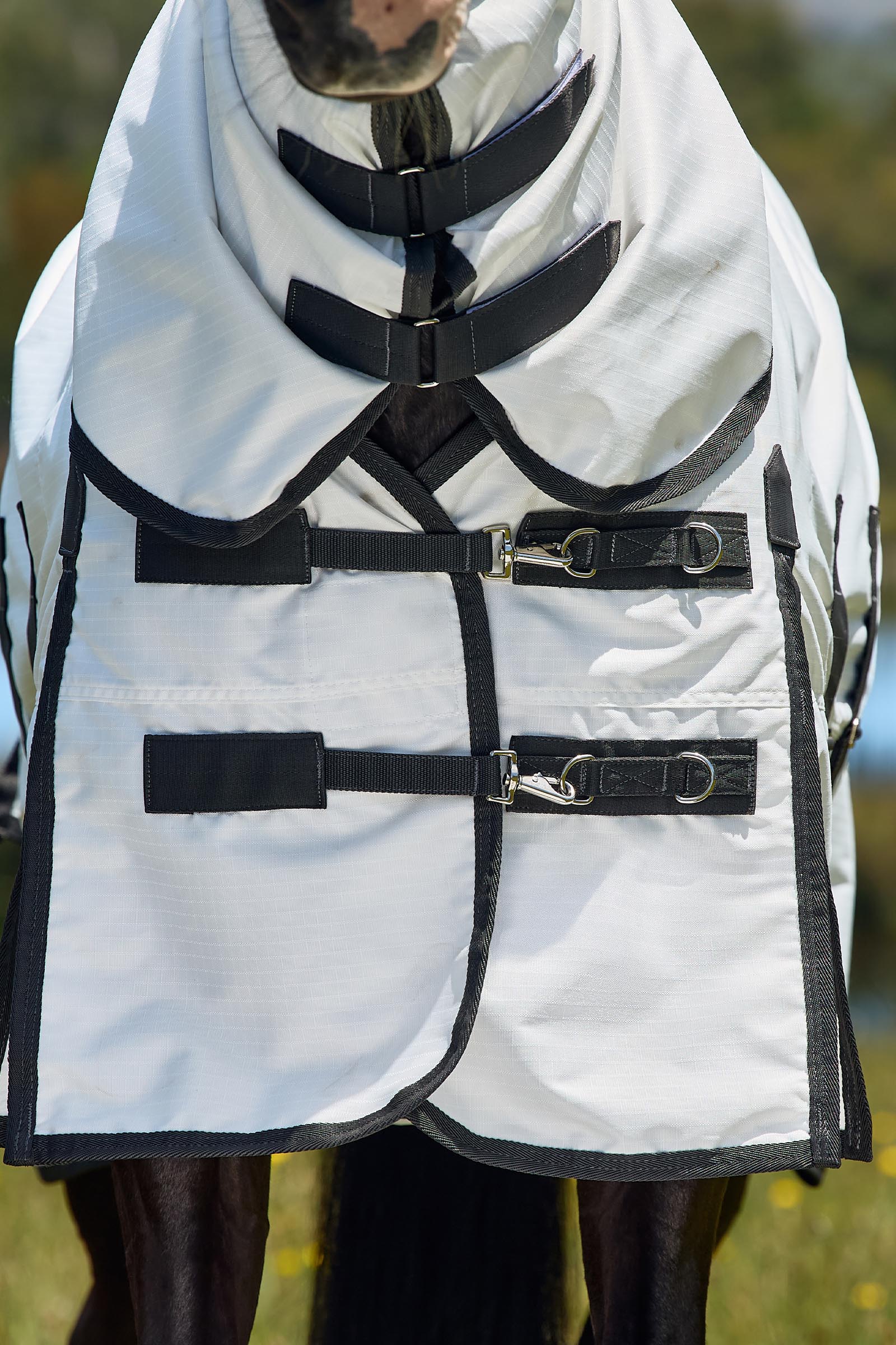 Weatherbeeta Comfitec Sweet Itch Shield Fly Sheet Combo W. Fixed Neck, 0g